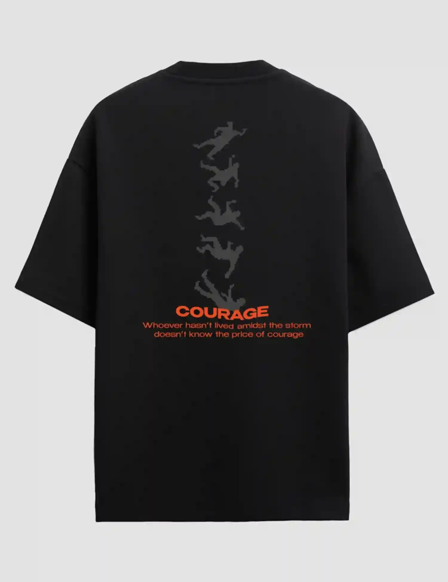Картинка Футболка "Courage" чорна