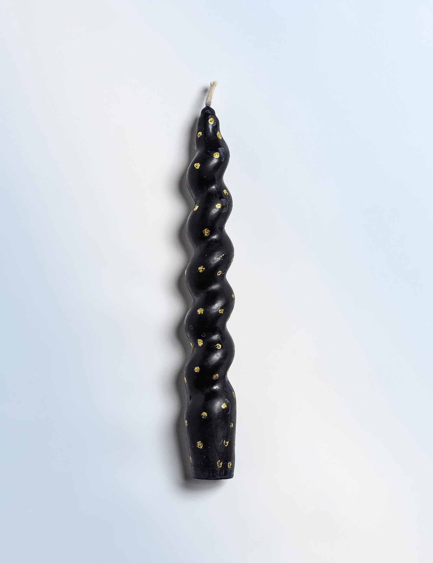 Картинка Набір свічок Dotted Taper Candles чорний