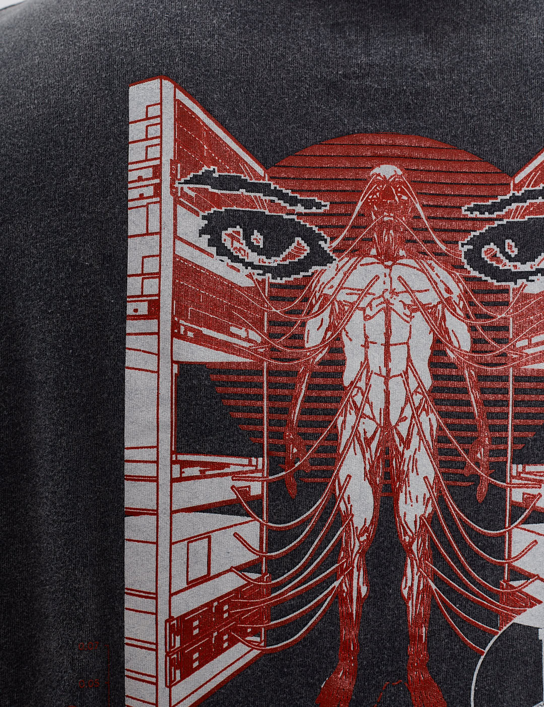 Картинка Футболка сіра з принтом