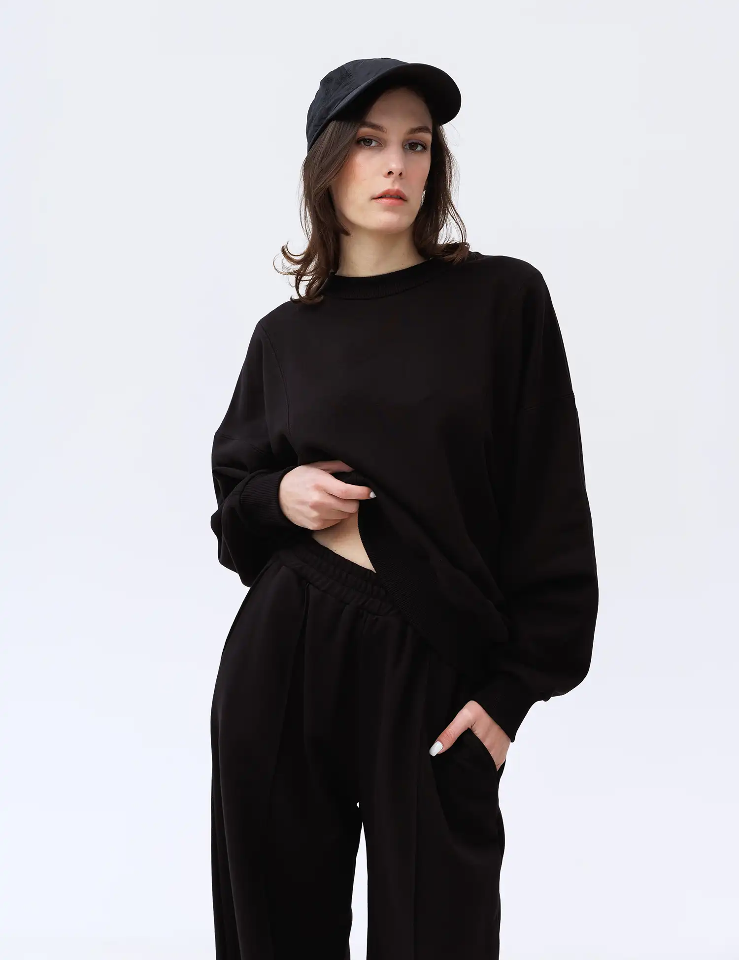 Картинка Костюм Effortless Pants Suit чорний