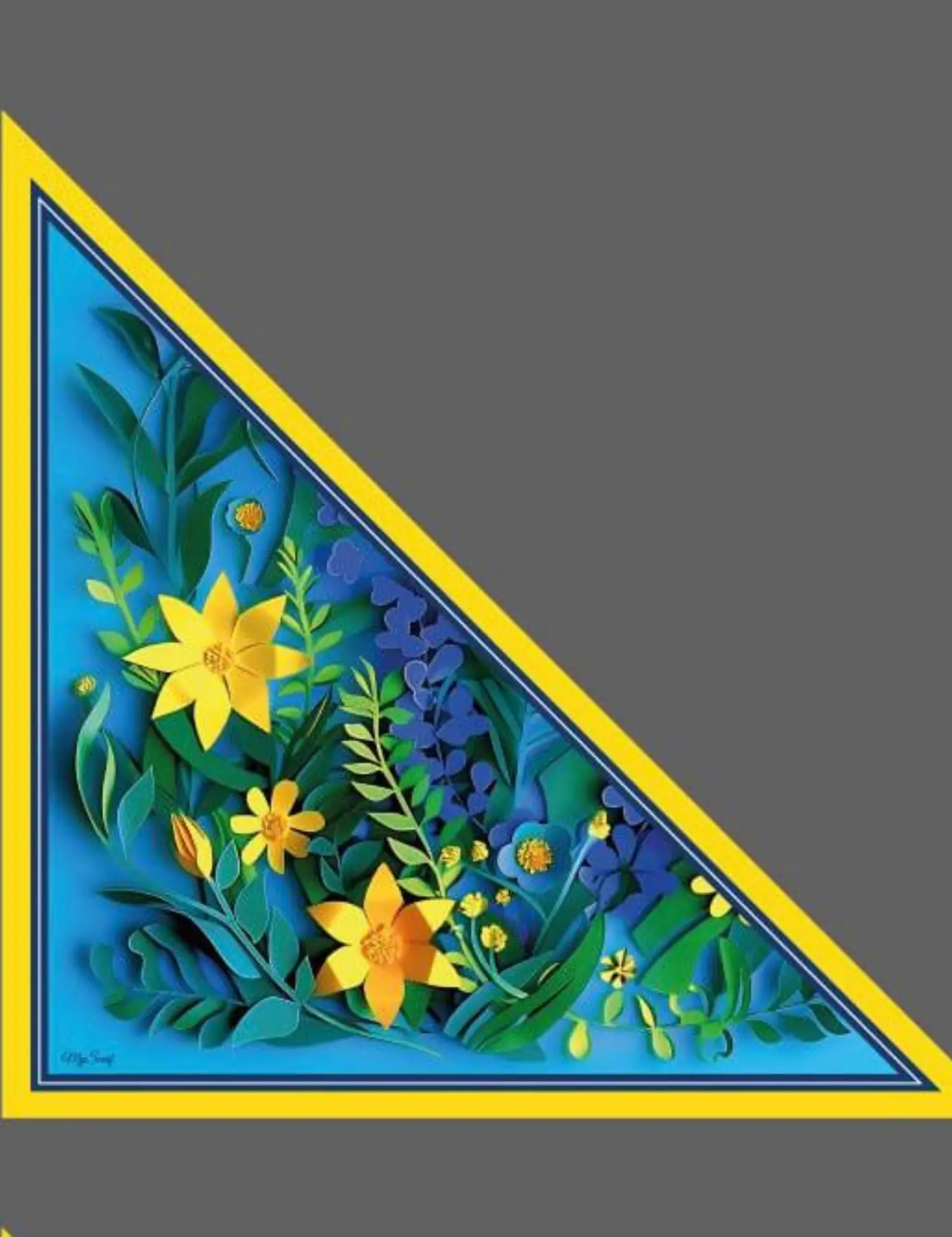 Картинка Хустка "Квіти України" 
