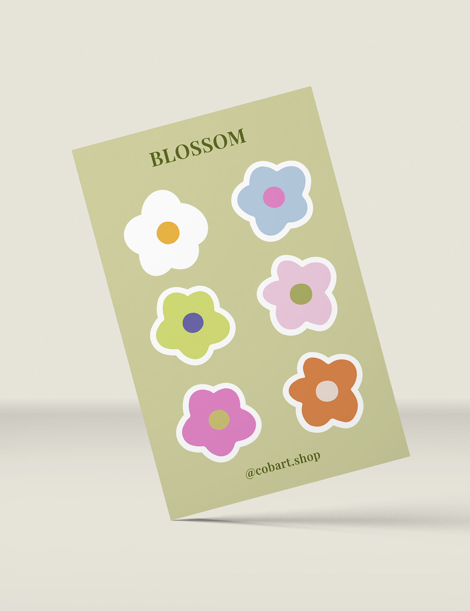 Картинка Об’ємні cтікери Blossom 