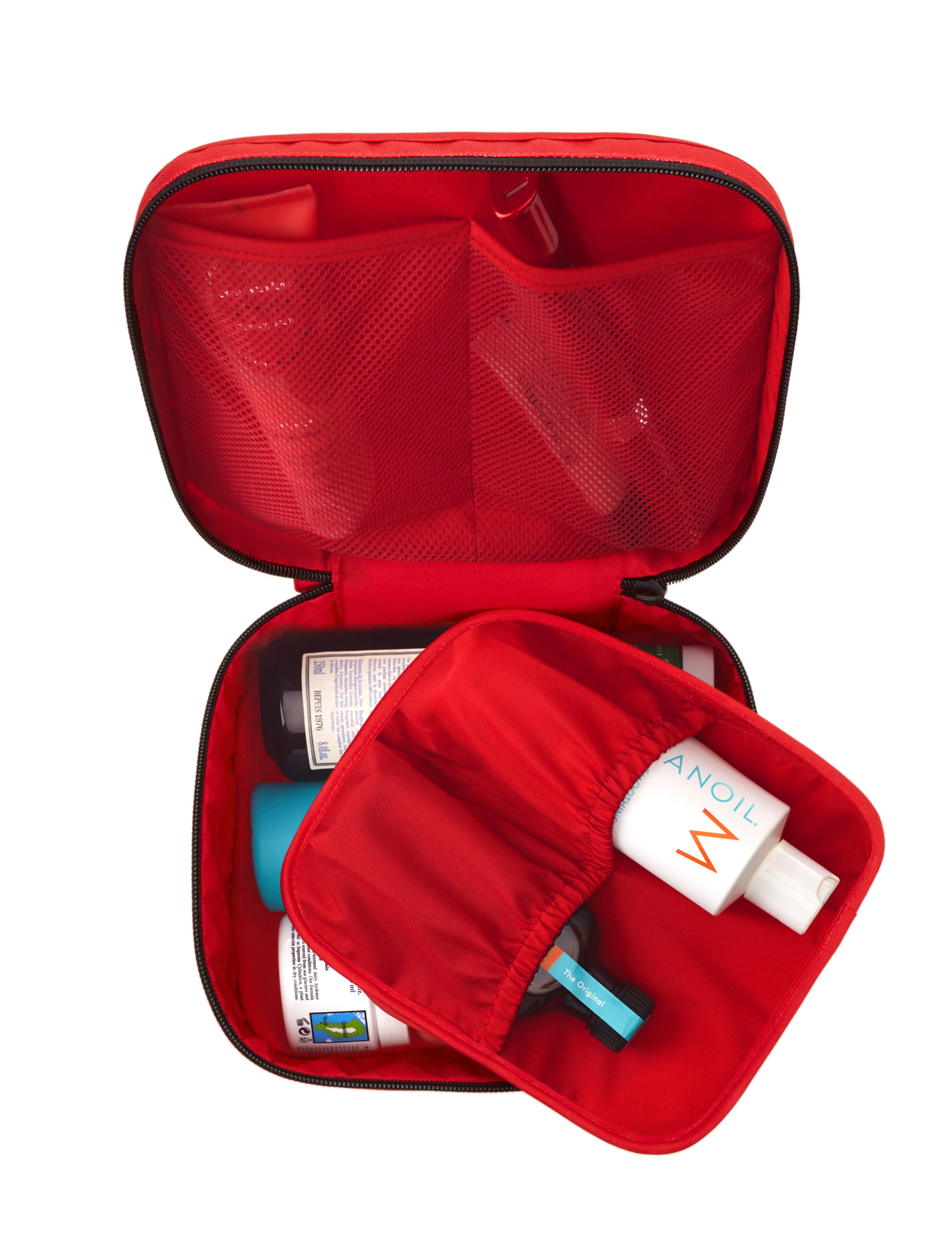 Картинка Органайзер для косметики ECO TRAVEL червоний