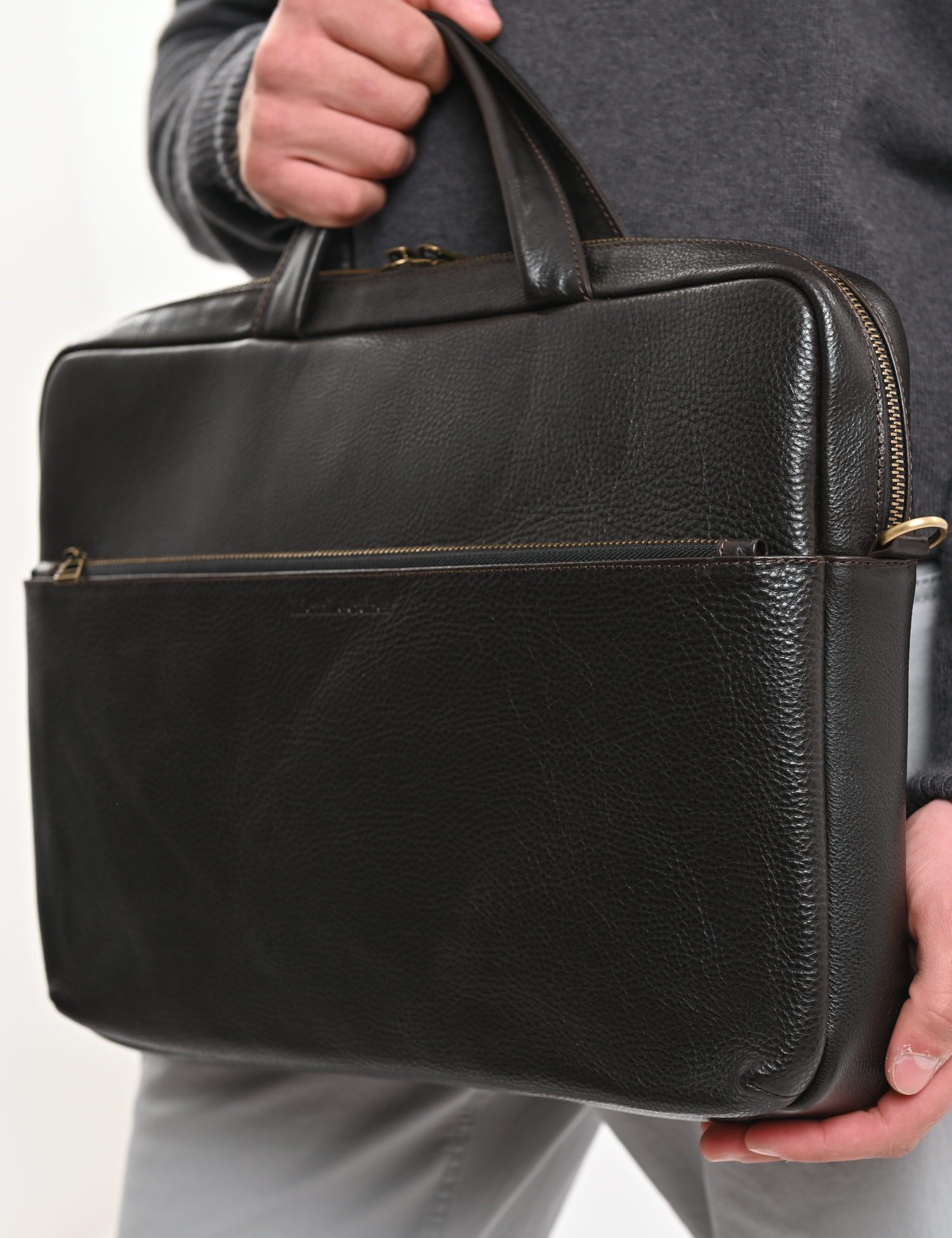 Картинка Сумка темно-коричнева