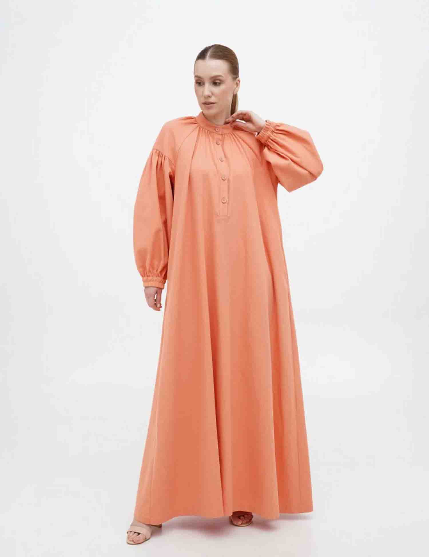Картинка Сукня максі помаранчева