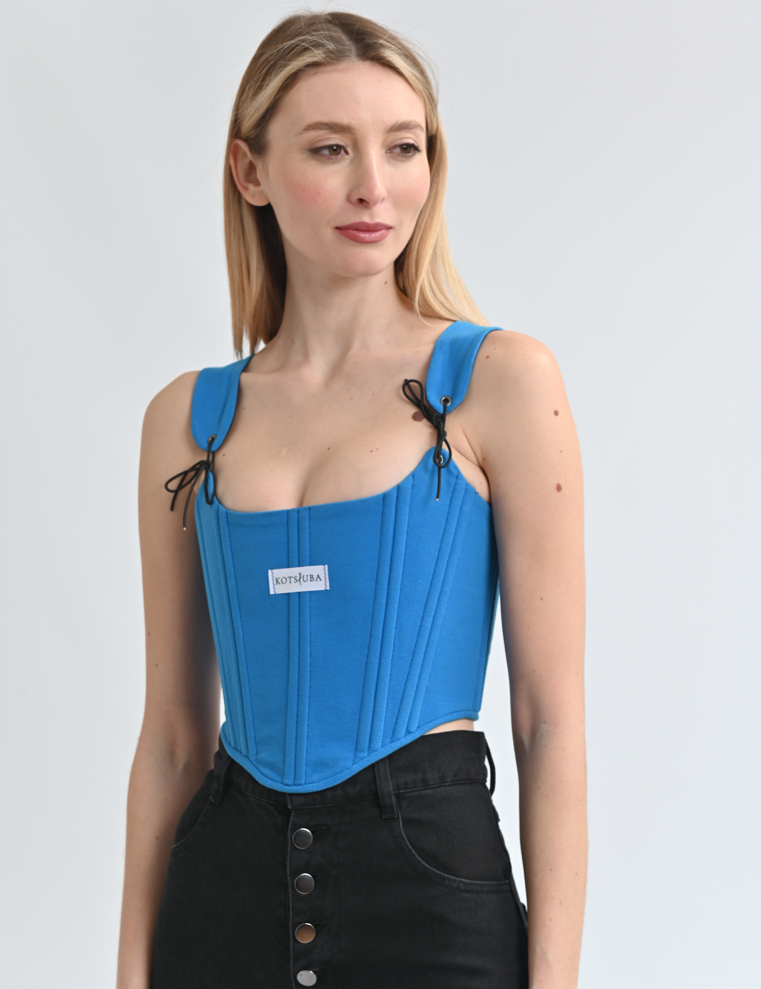 Картинка Корсет синій