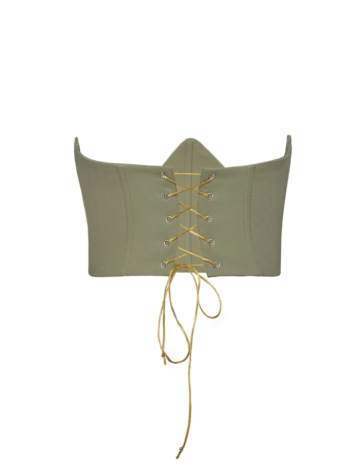 Картинка Корсет "Ластівки" зелений