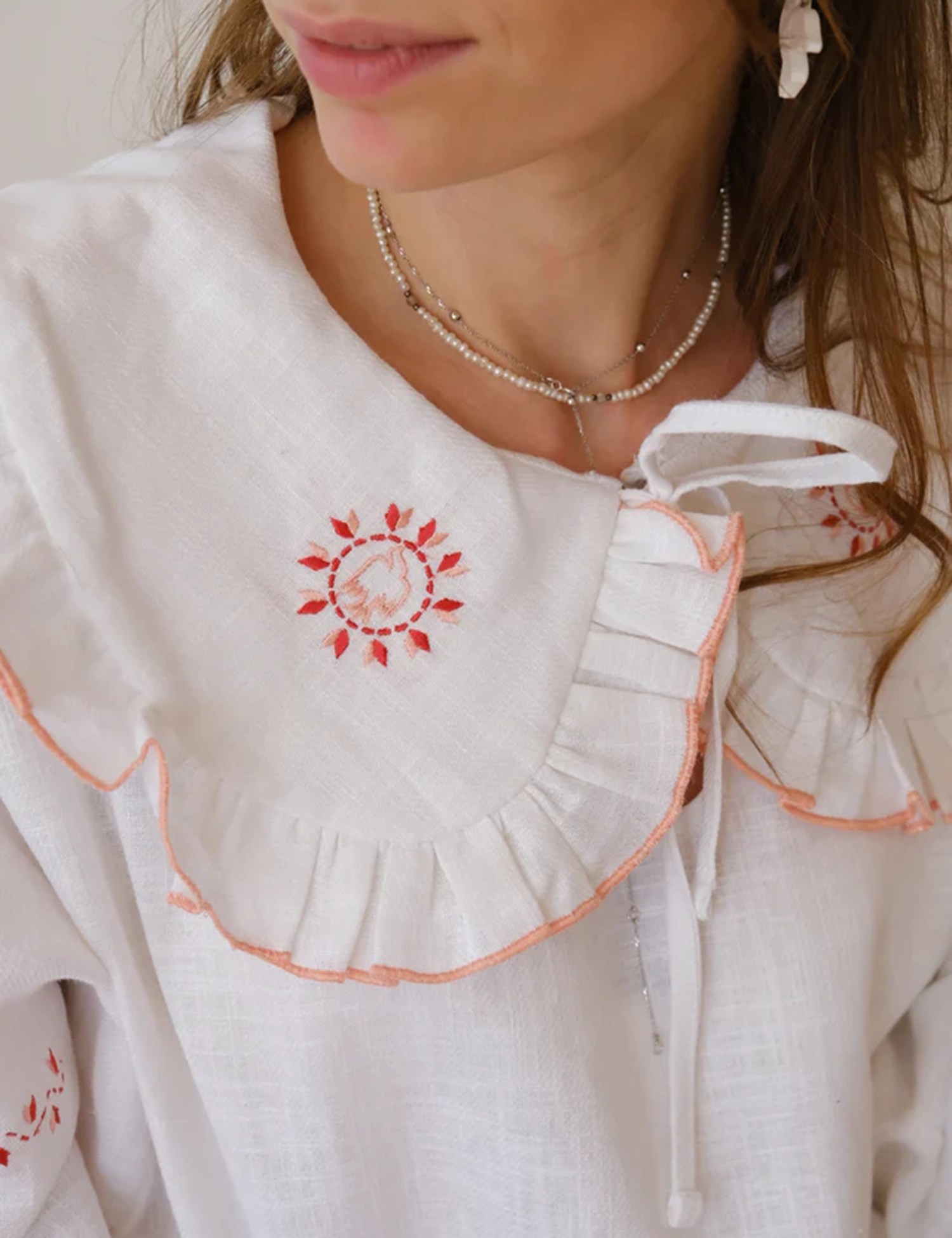 Картинка Вишиванка "дерево життя" з комірцем