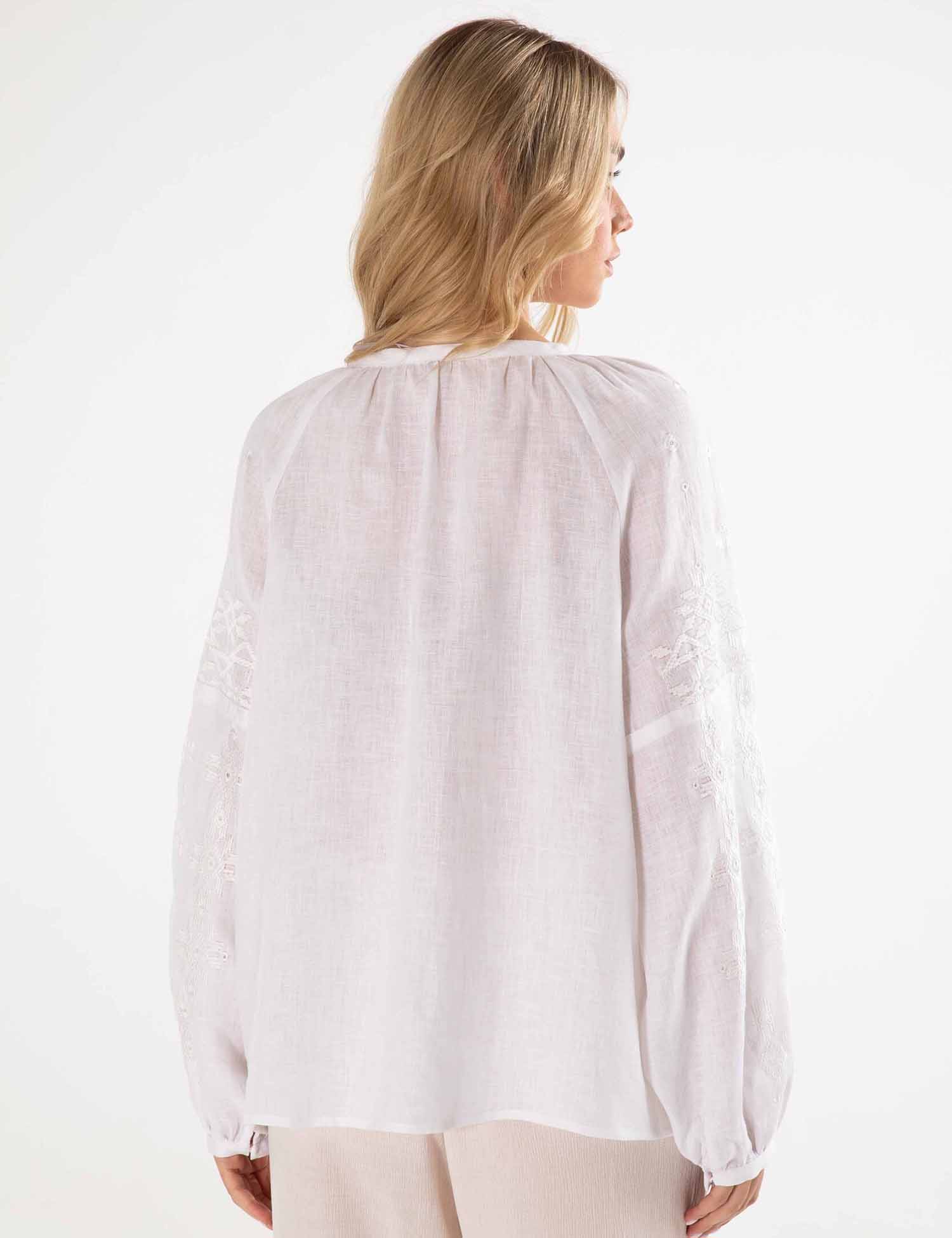 Картинка Вишиванка "Сяйво" біла