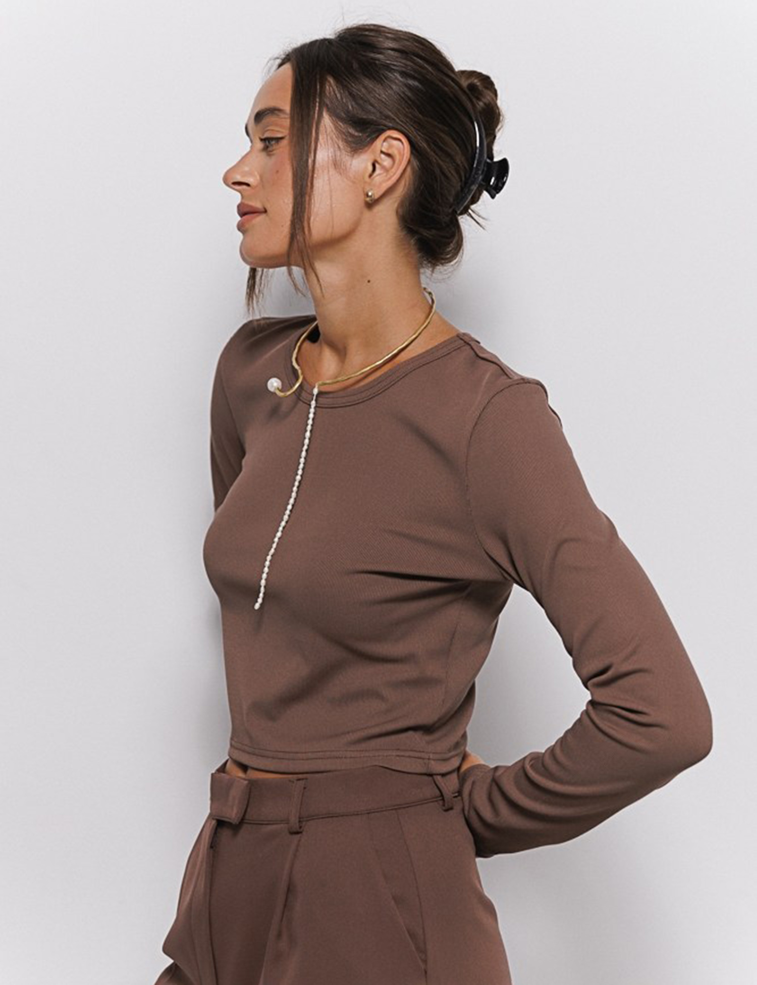 Картинка Кофта коричнева