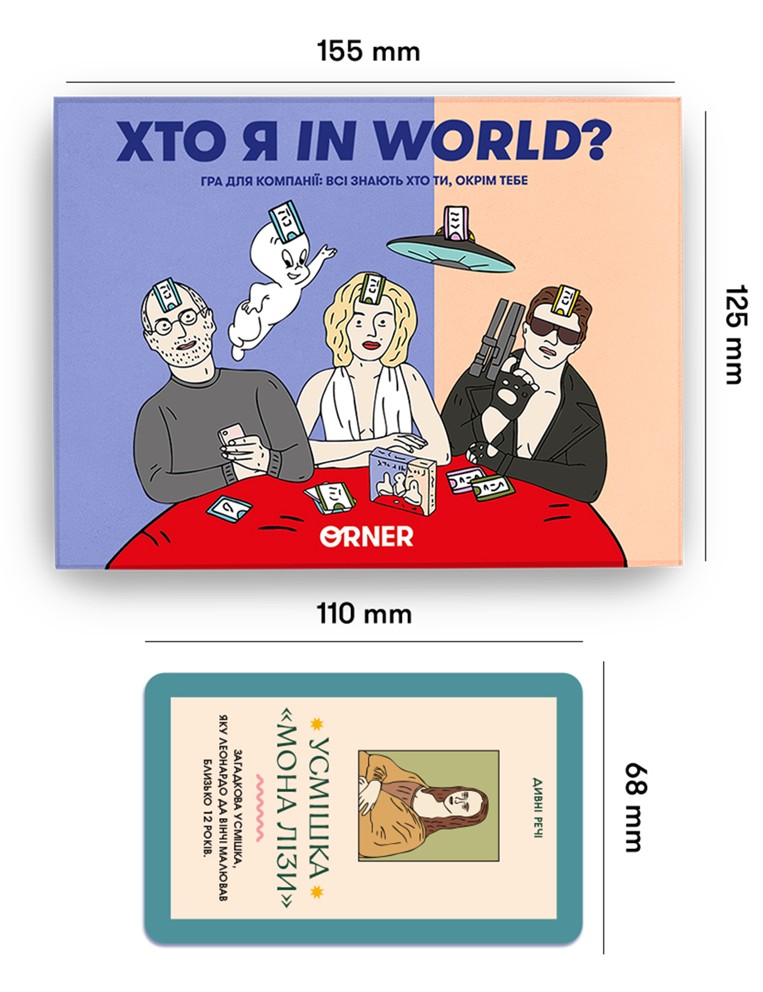 Картинка Гра «Хто я in world?»