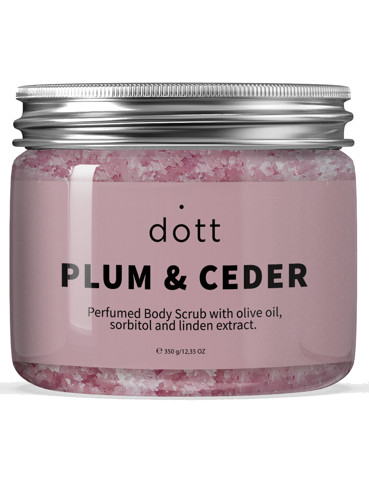 Картинка Парфумований скраб для тіла | PLUM & CEDAR, 350 г