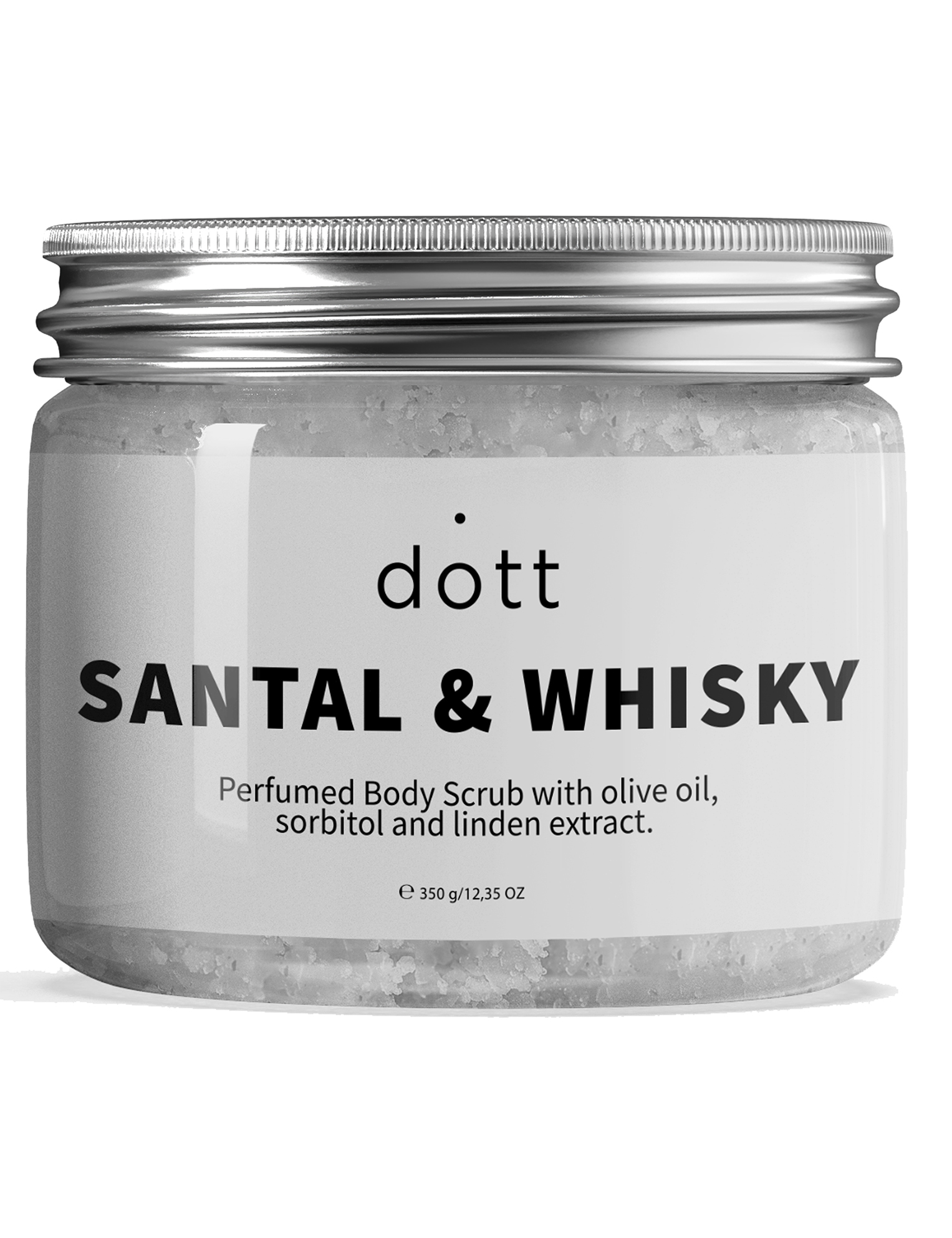 Картинка Парфумований скраб для тіла | SANTAL & WHISKY, 350 г