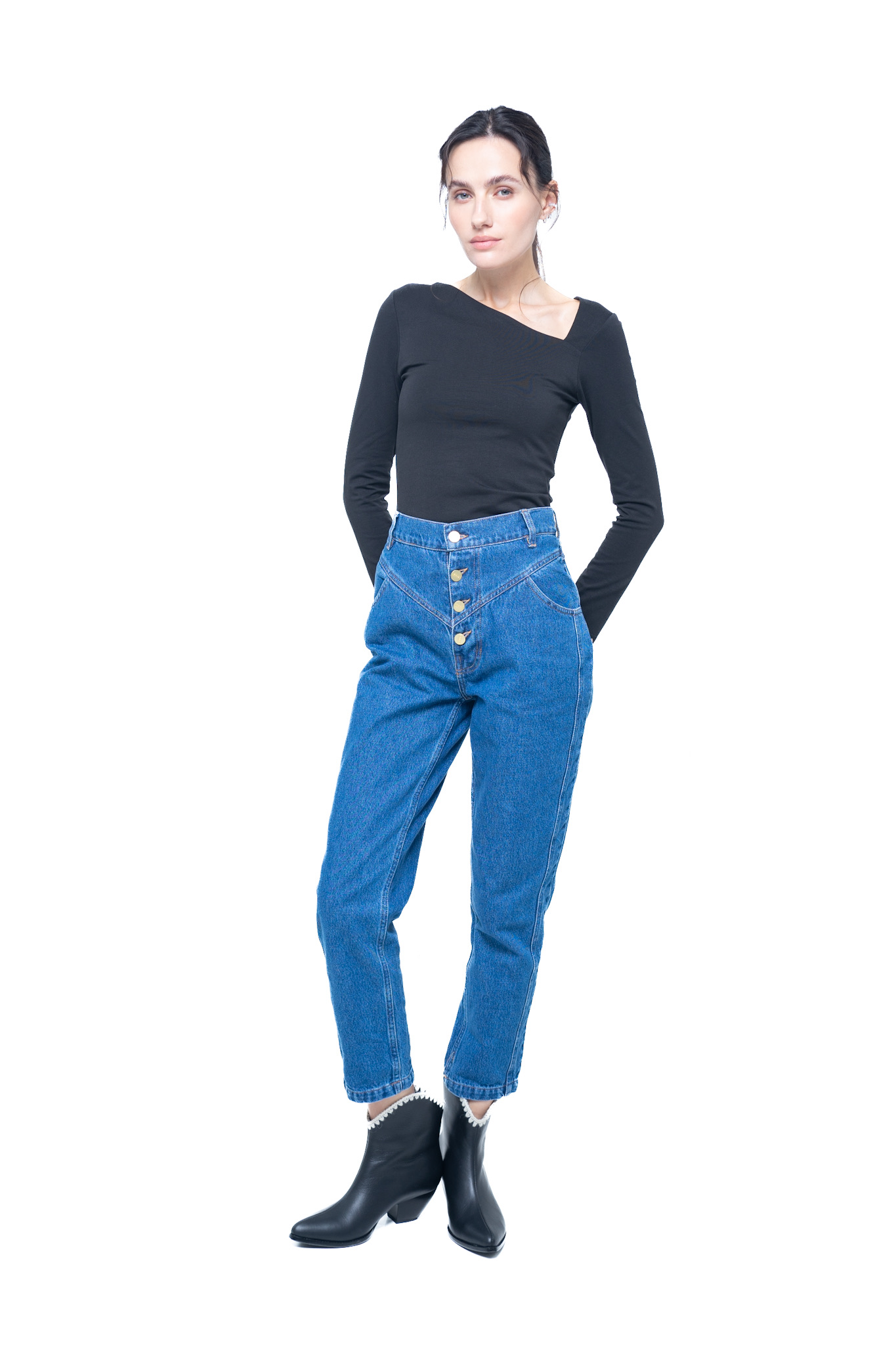 Картинка Джинси сині