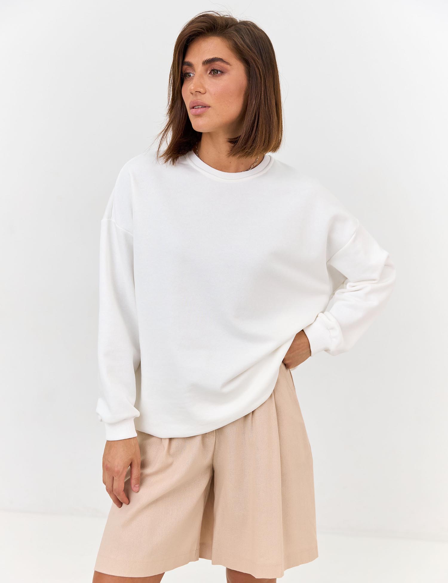 Картинка Світшот білий