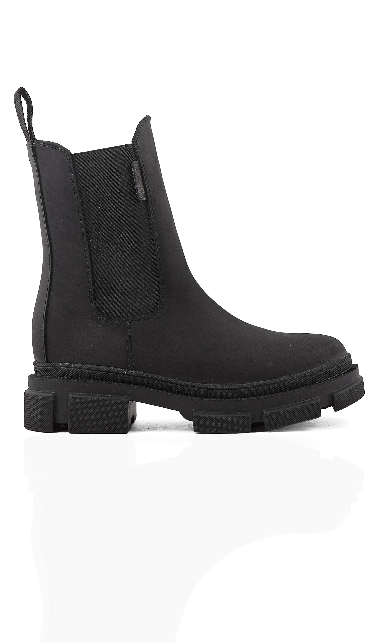 Картинка Черевики чорні шкіряні