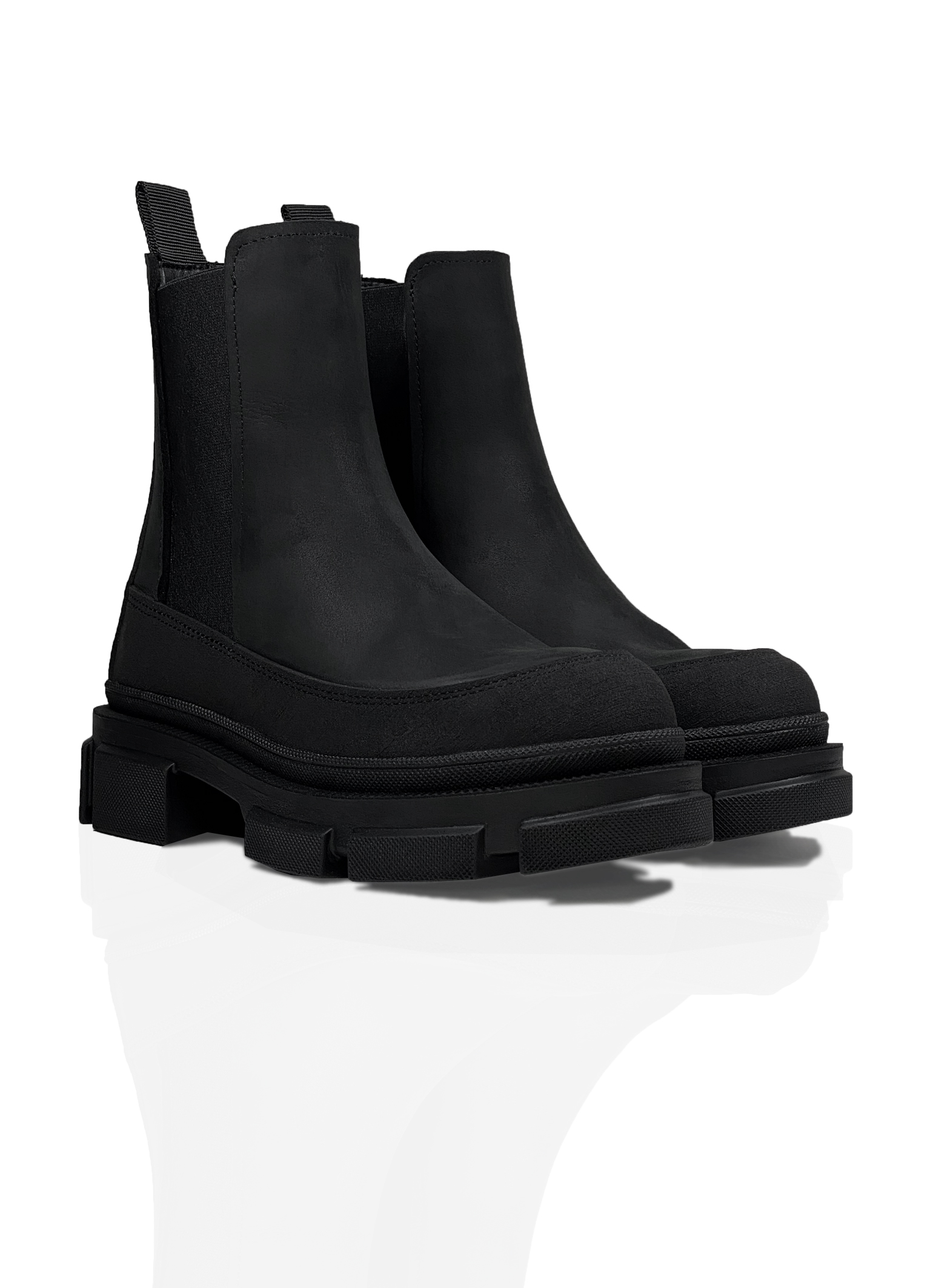 Картинка Черевики чорні шкіряні