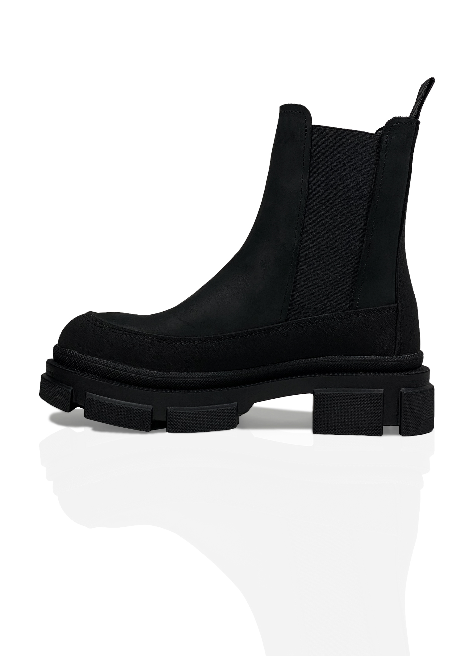 Картинка Черевики чорні шкіряні