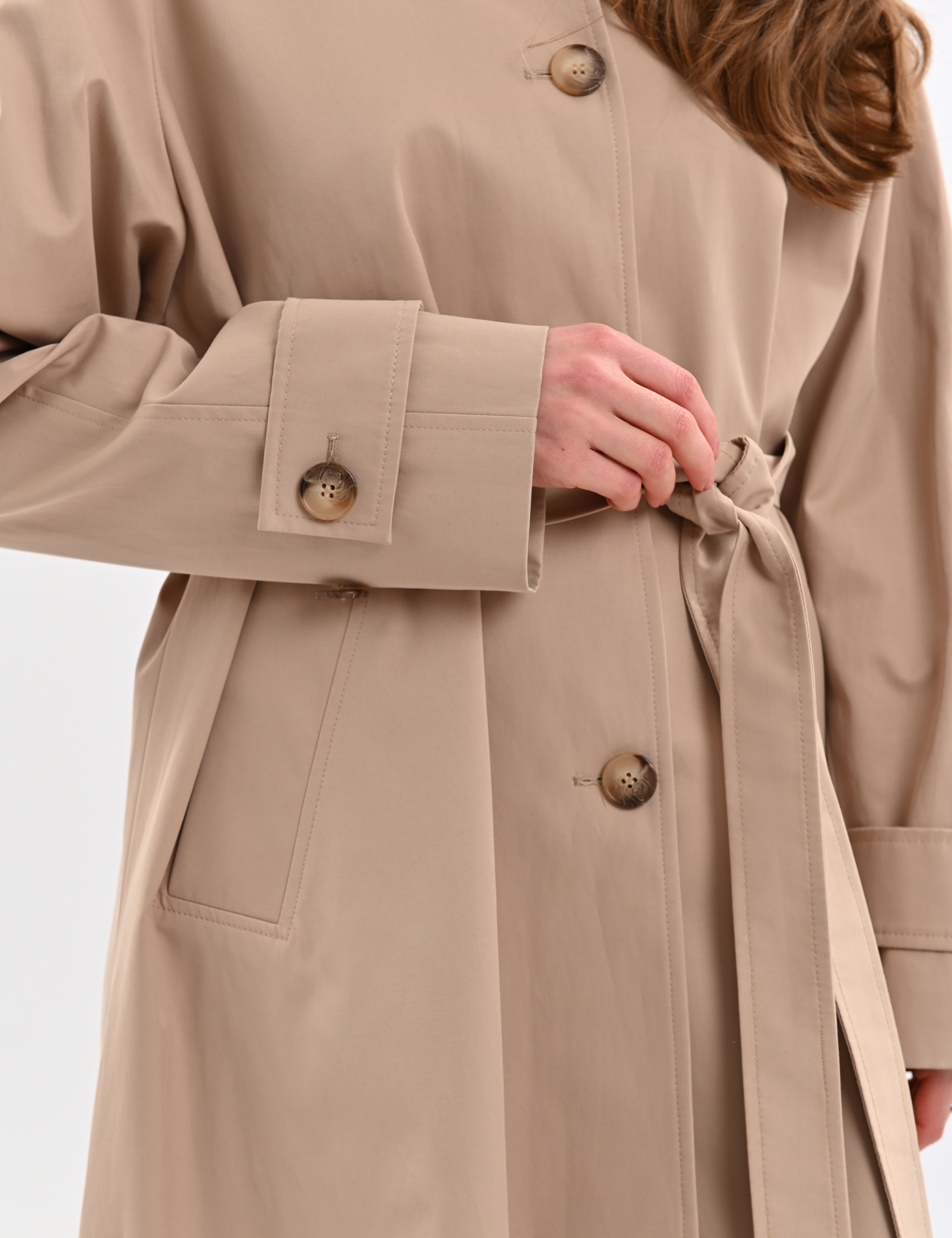 Картинка Плащ бежевий