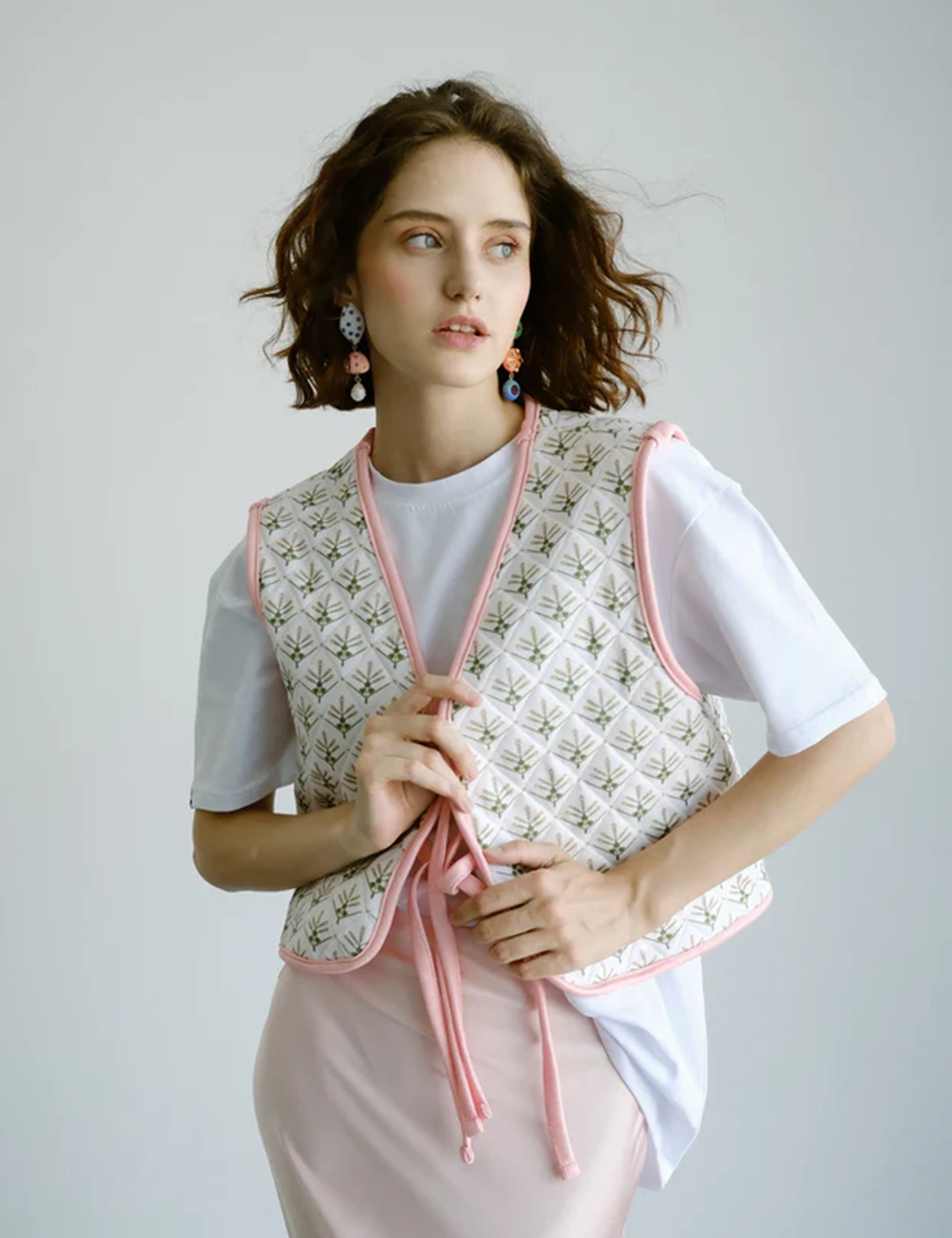 Картинка Жилет "Гречка" рожевий