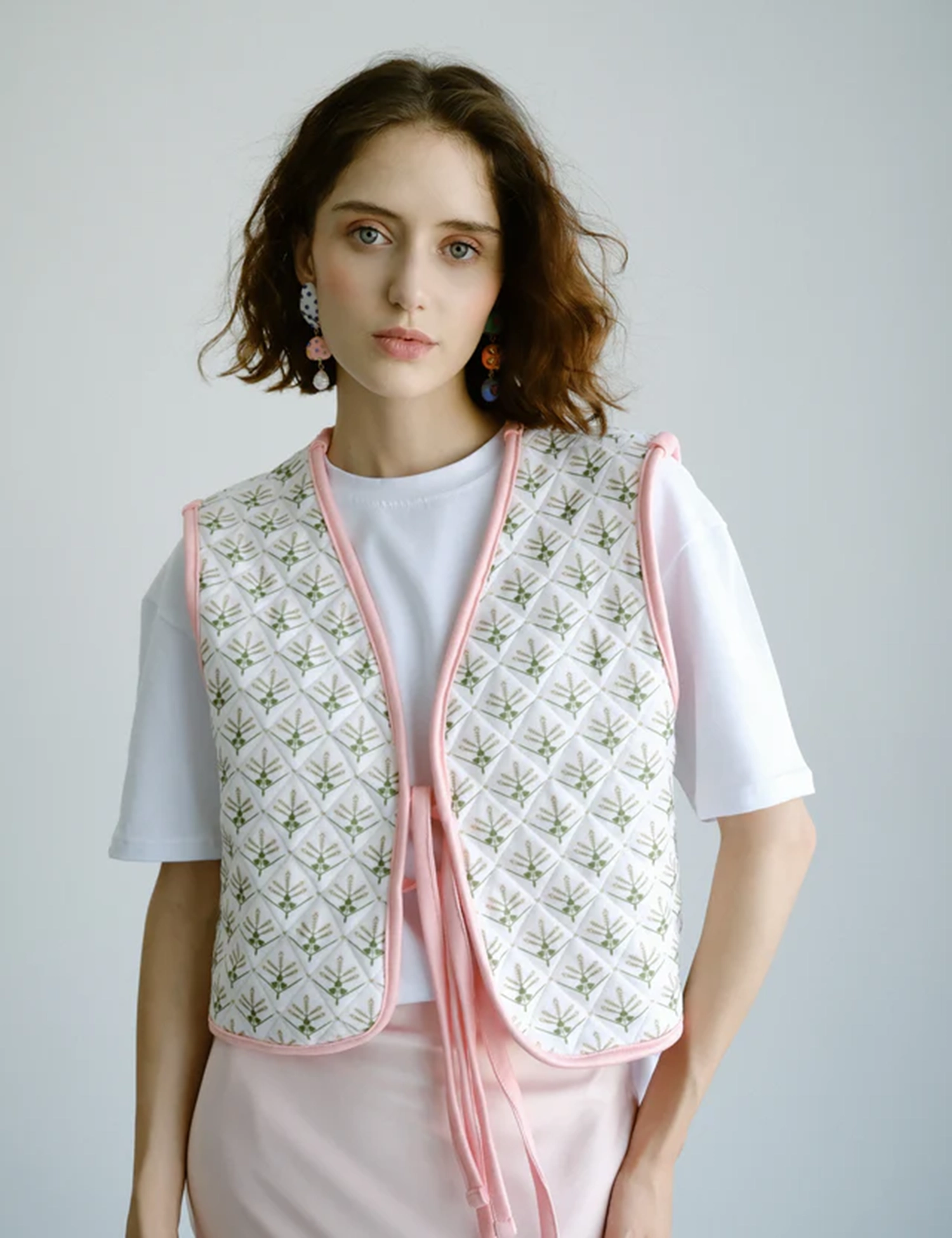 Картинка Жилет "Гречка" рожевий