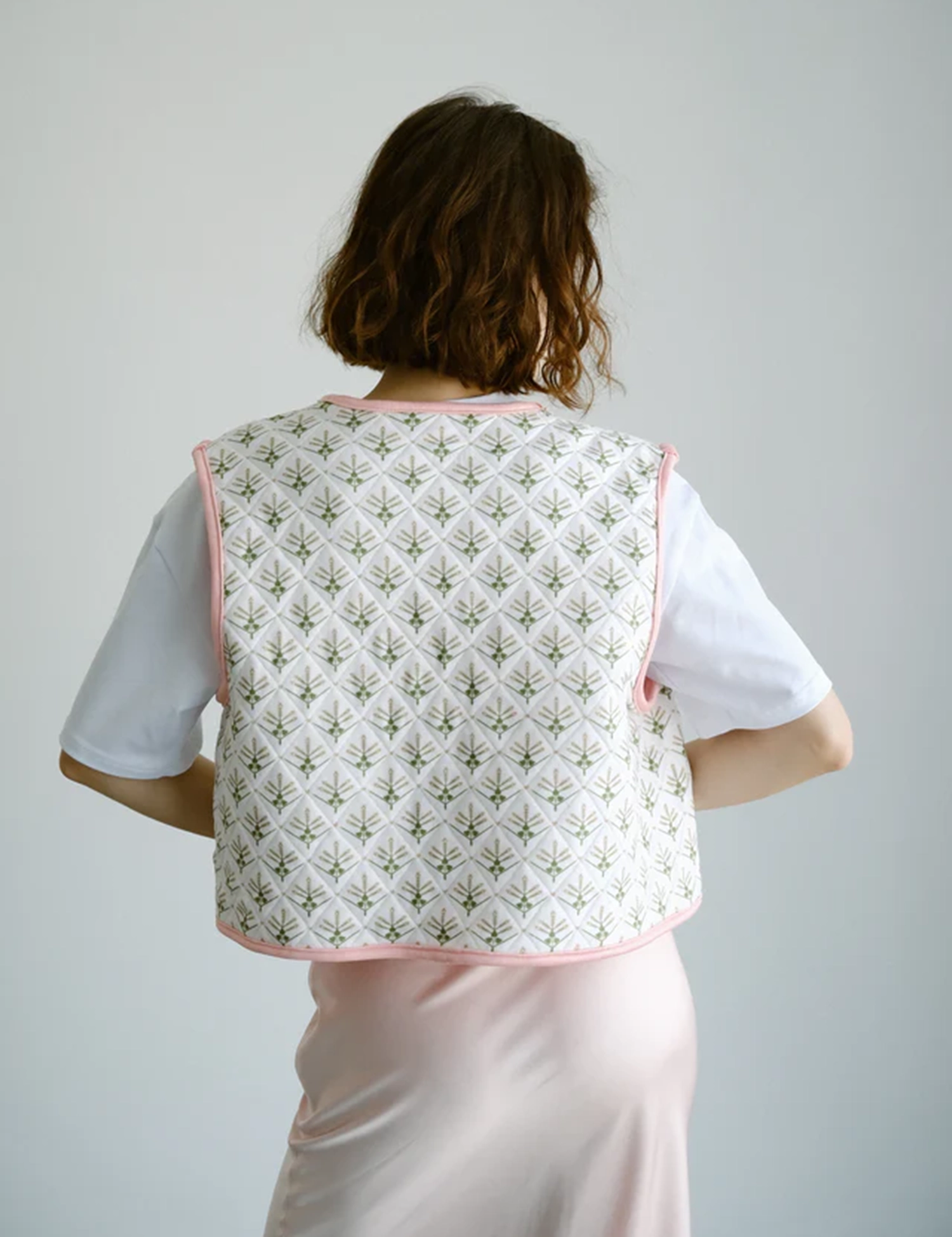 Картинка Жилет "Гречка" рожевий