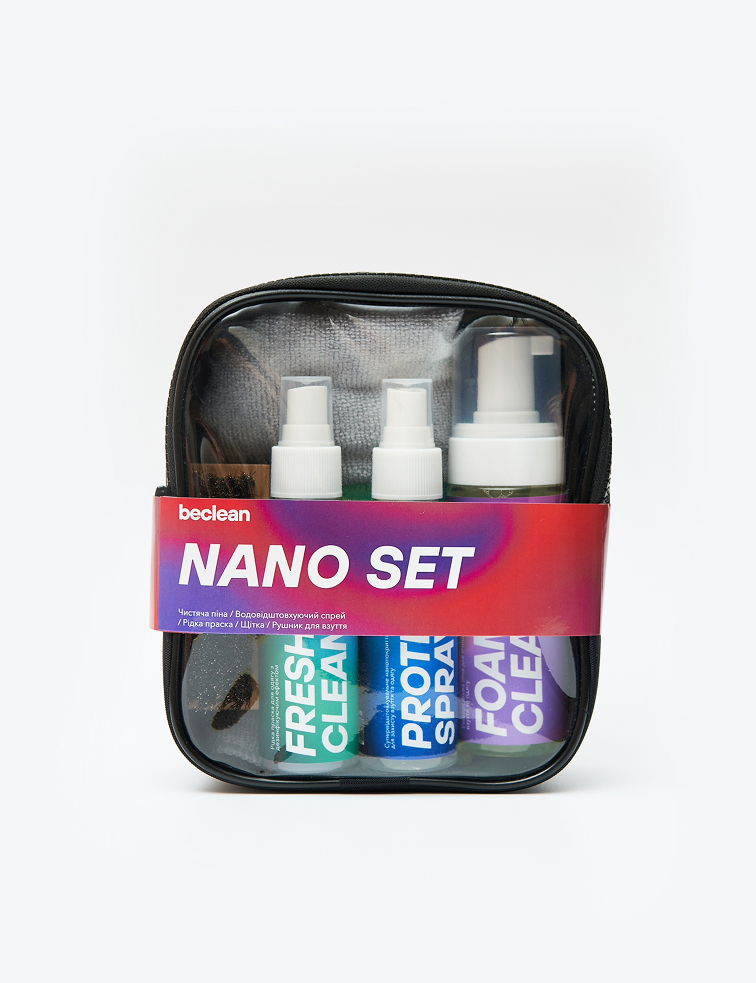 Картинка Набір по догляду за взуттям NANO SET