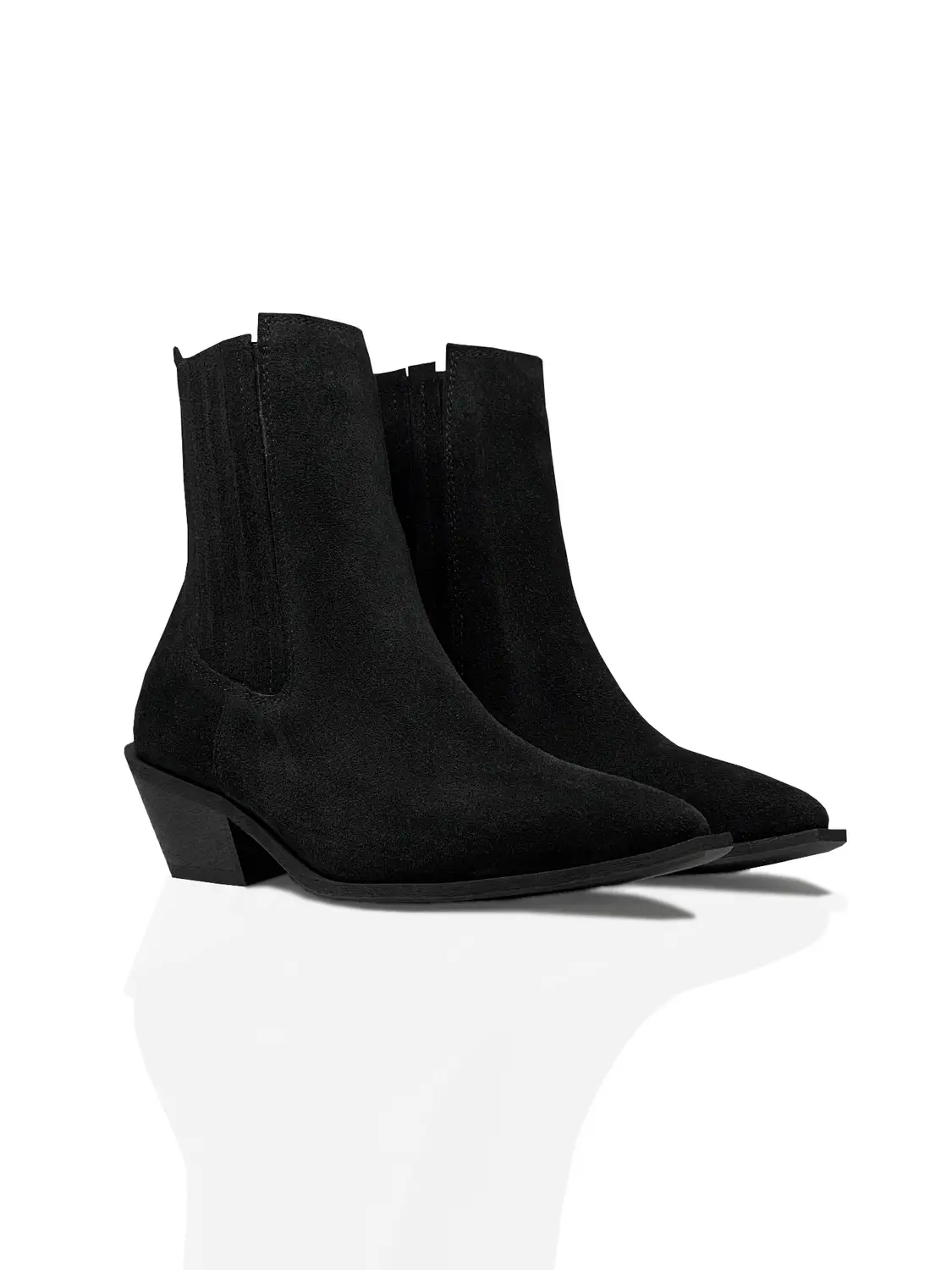 Картинка Черевики чорні шкіряні