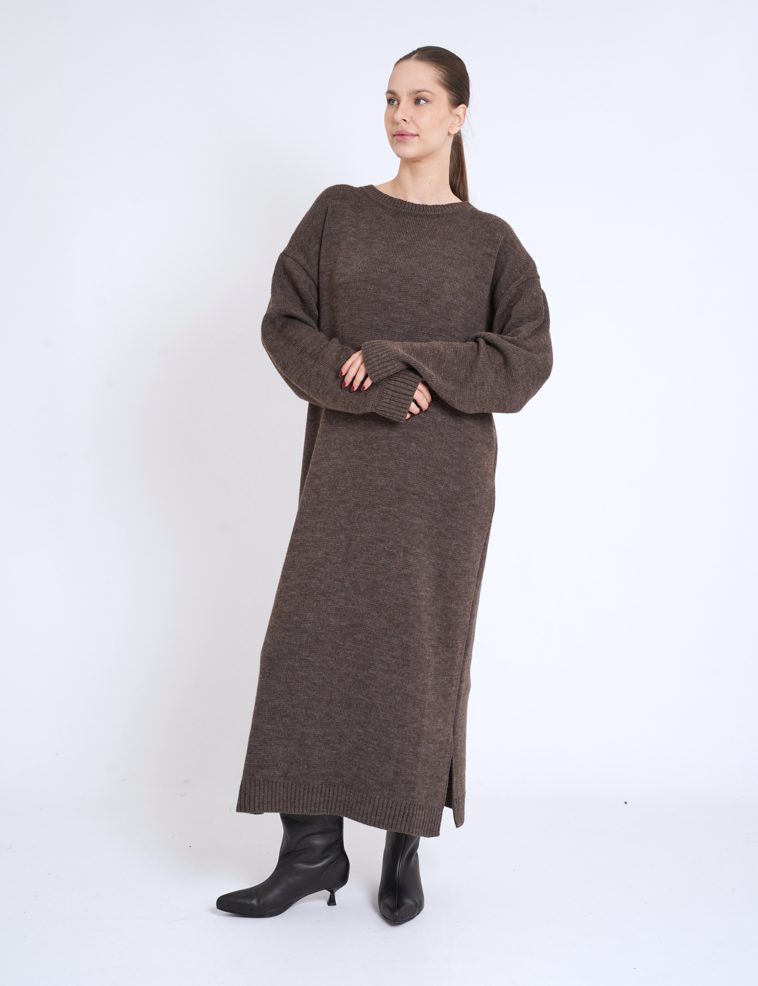 Картинка Сукня коричнева