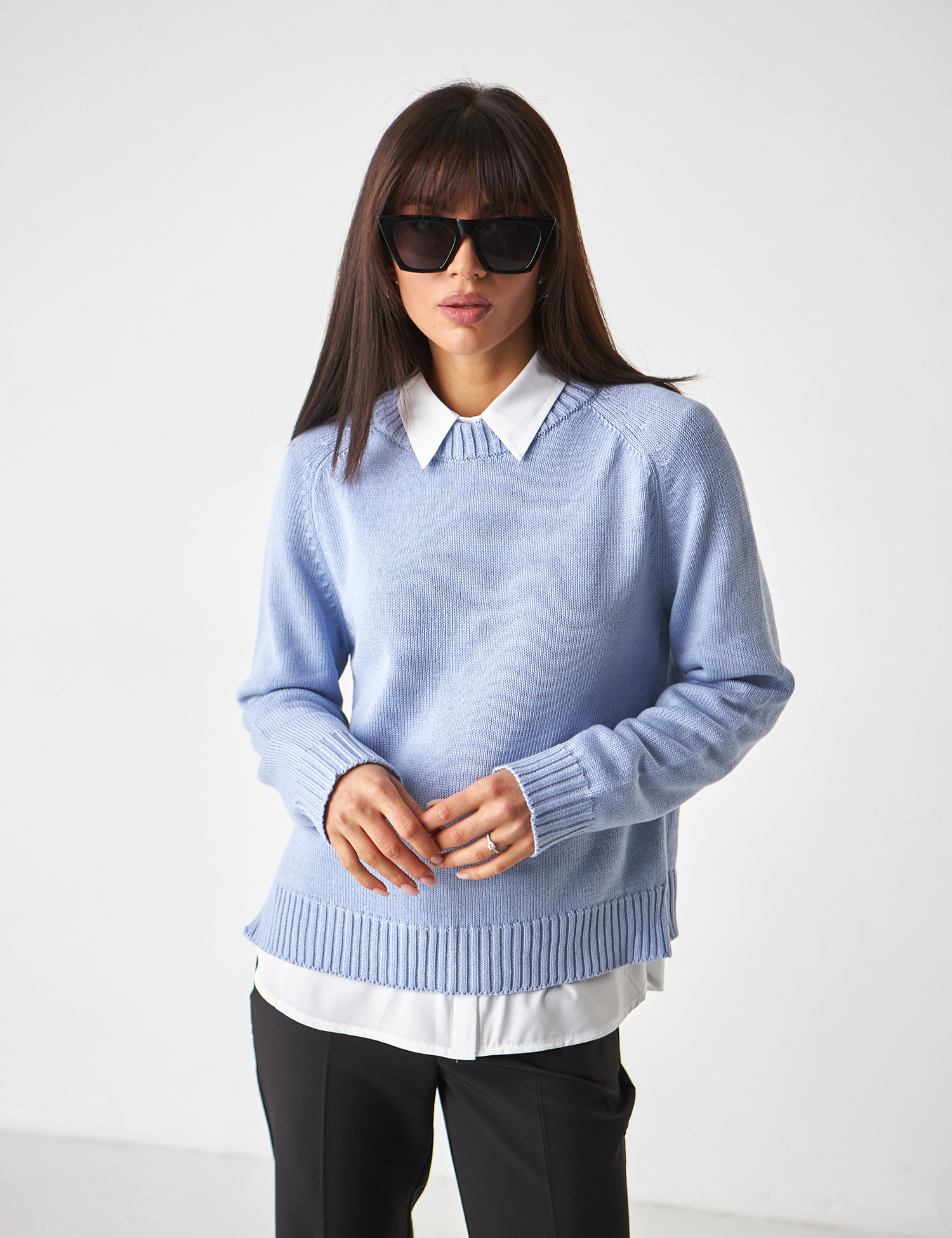 Картинка Светр блакитний