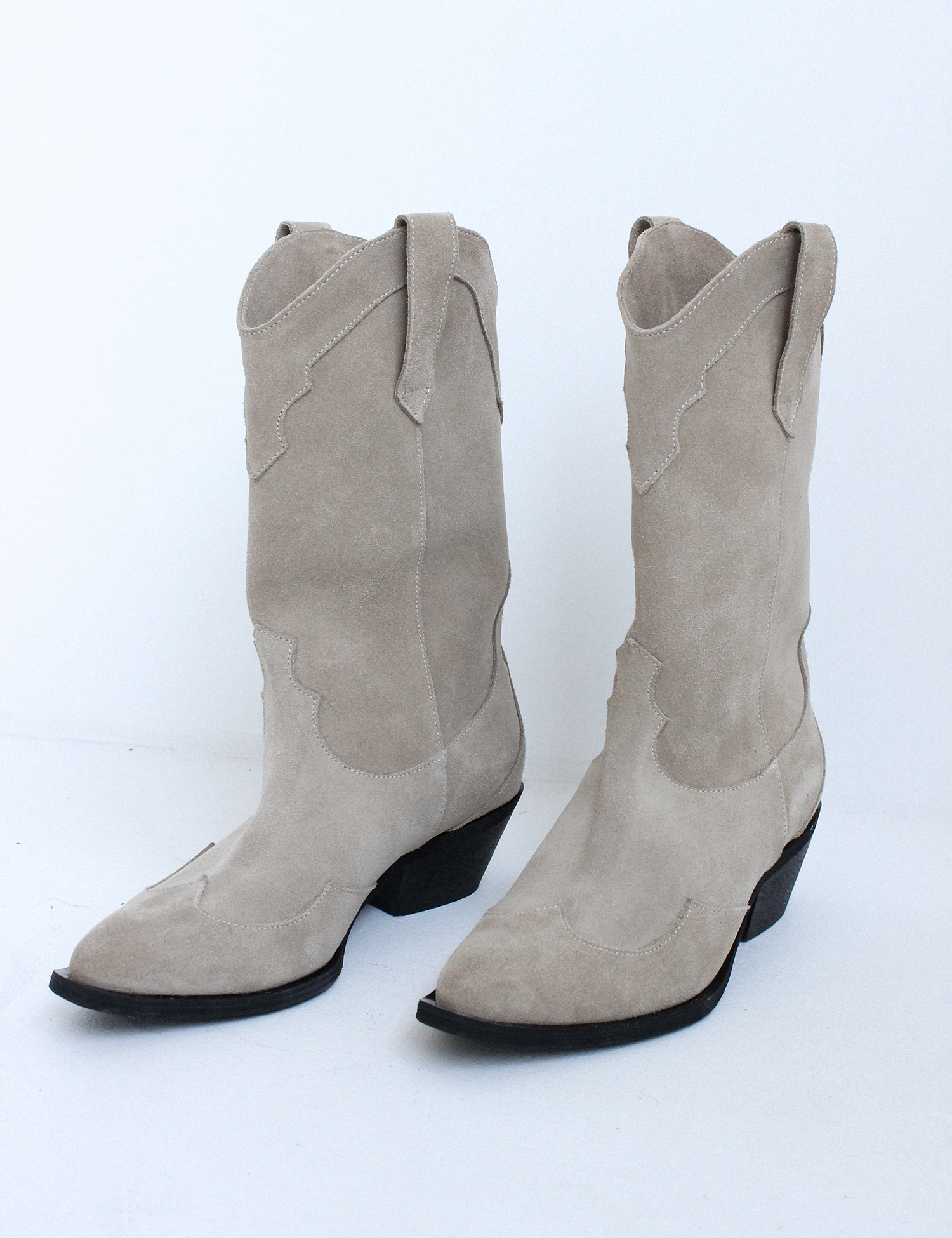 Картинка Чоботи бежеві