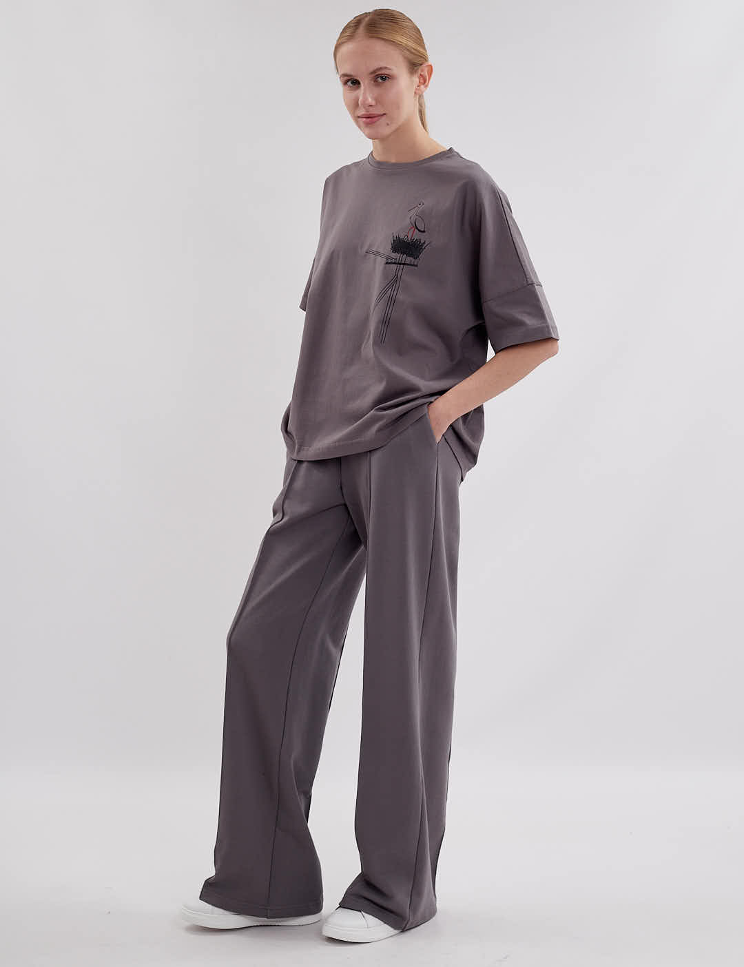 Картинка Штани сірі