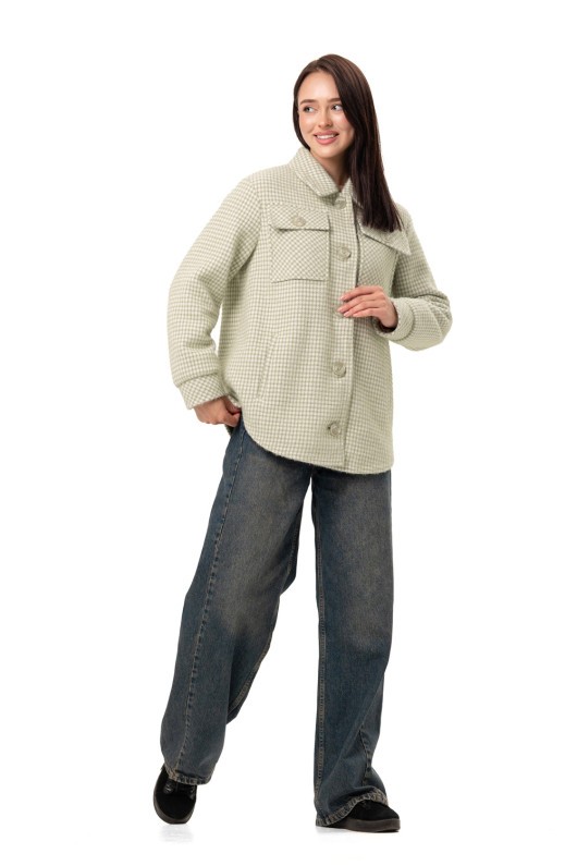 Картинка Пальто світло-зелене