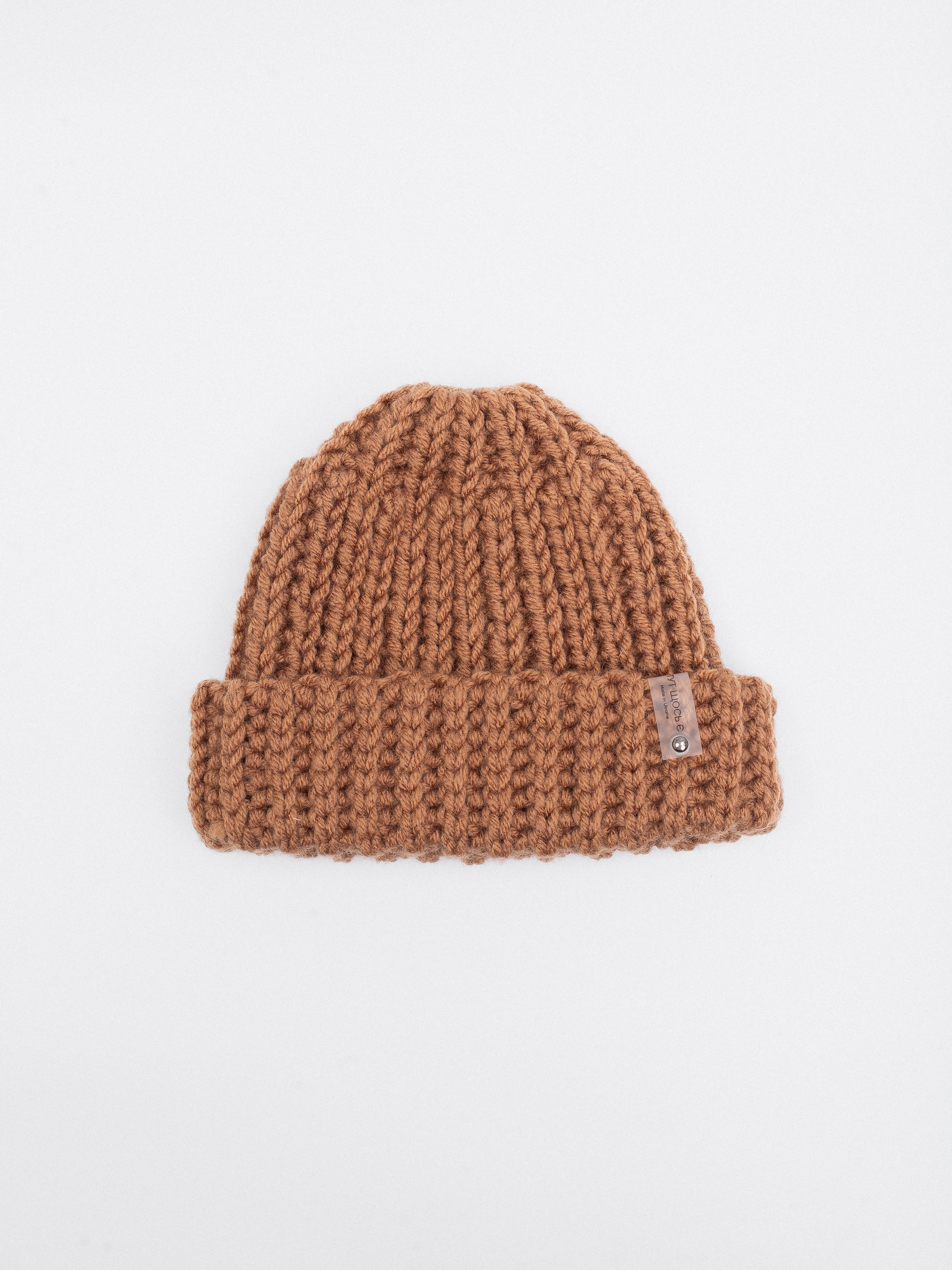 Картинка Шапка світло-коричнева