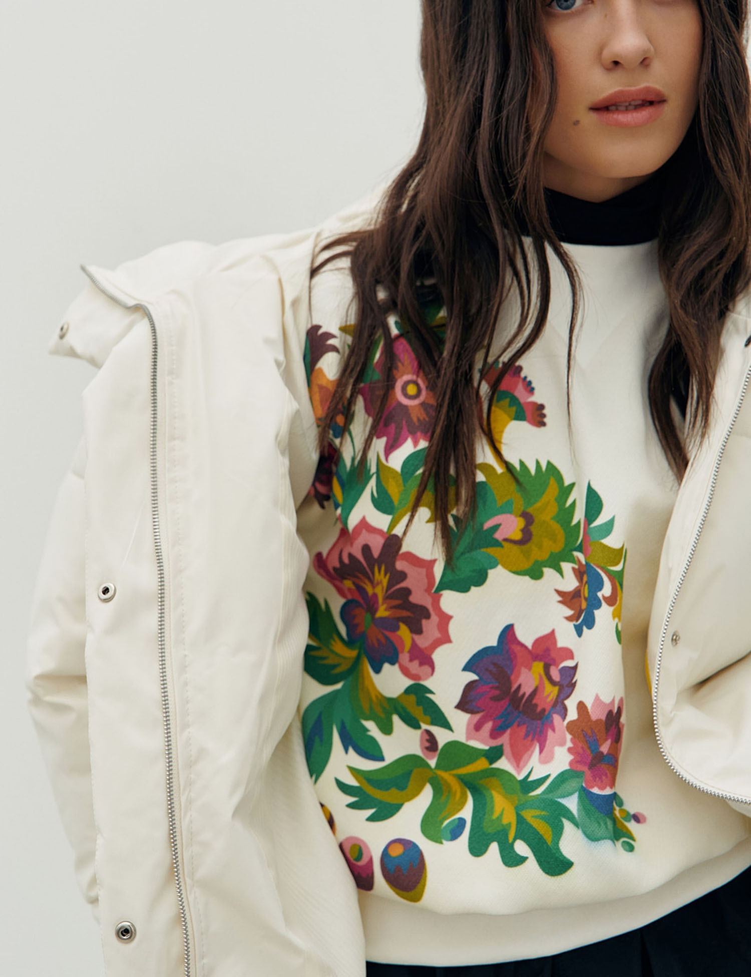 Картинка Пуховик білий