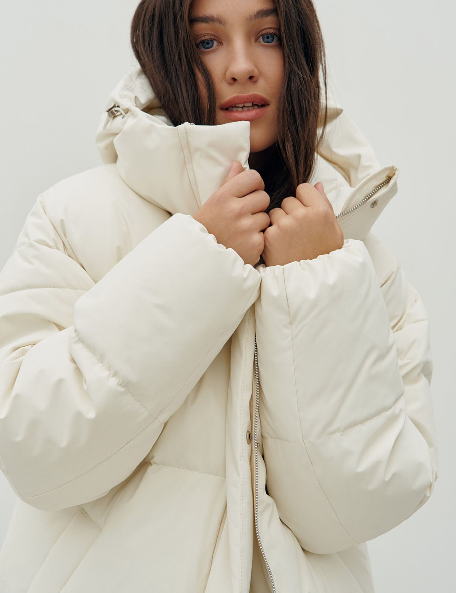 Картинка Пуховик білий