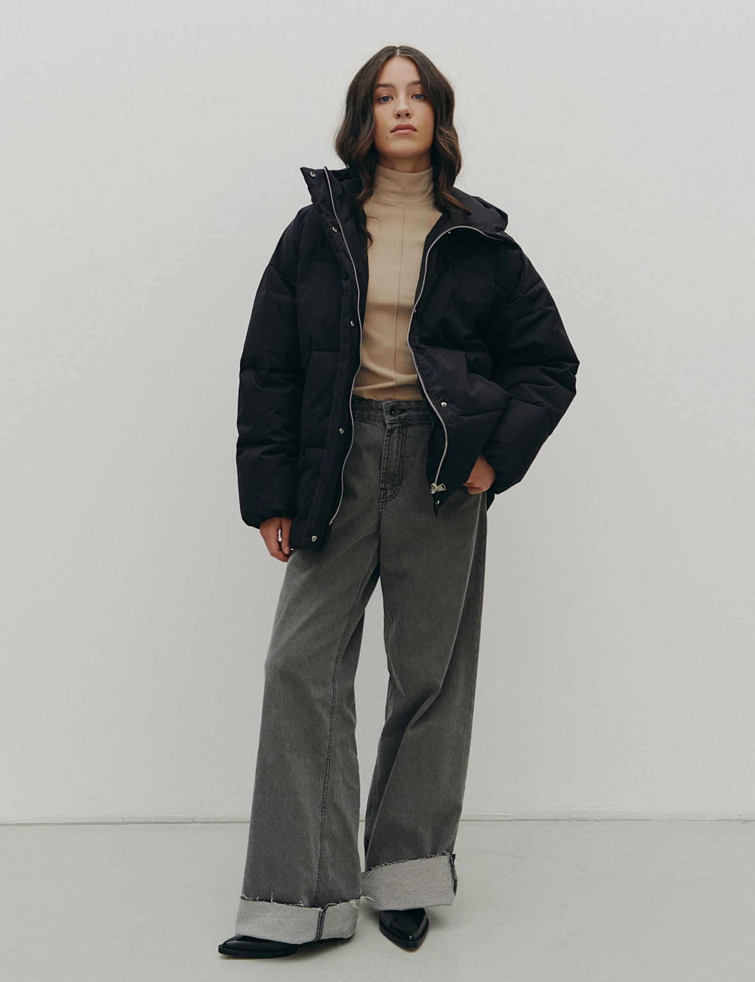 Картинка Пуховик чорний