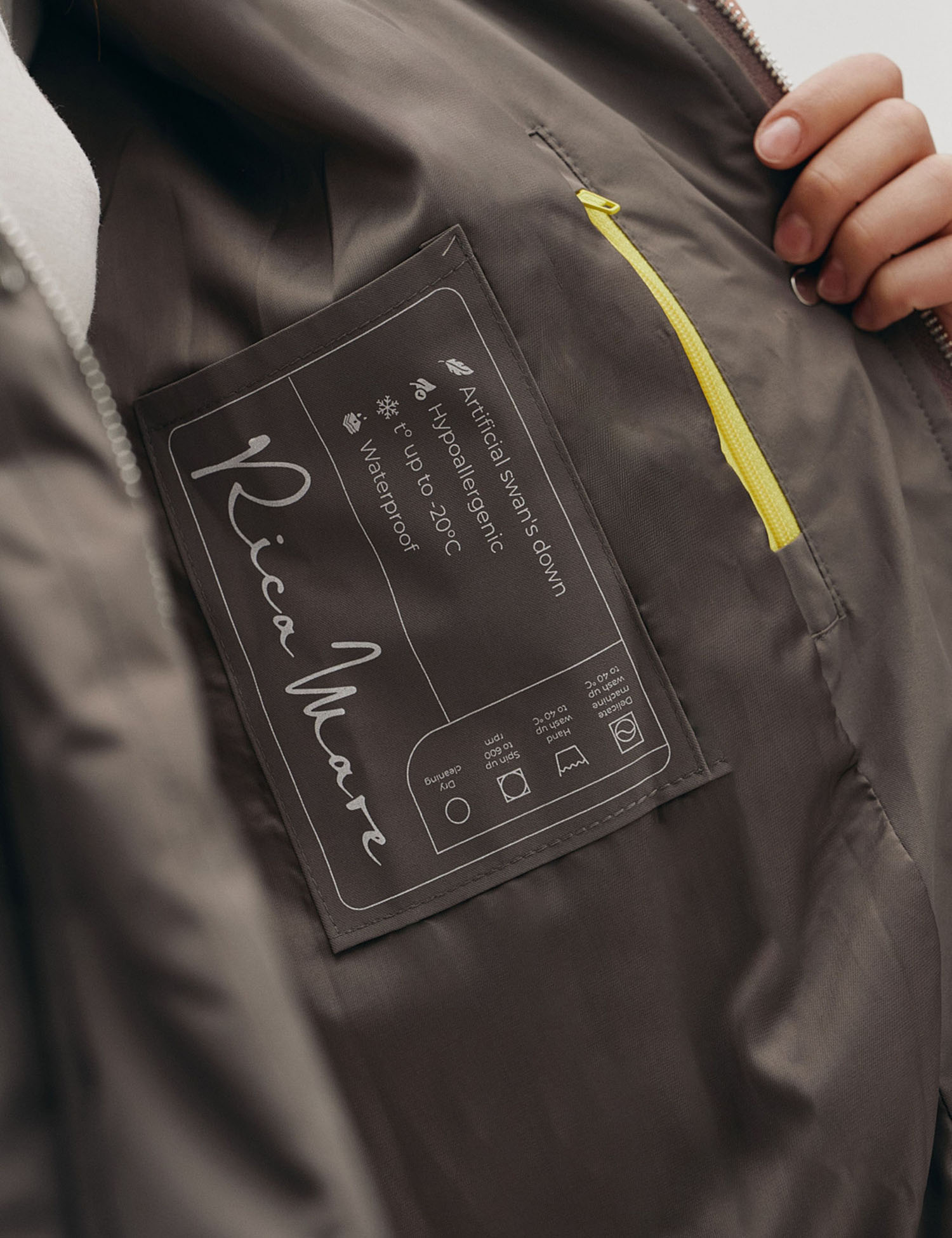 Картинка Пуховик сірий