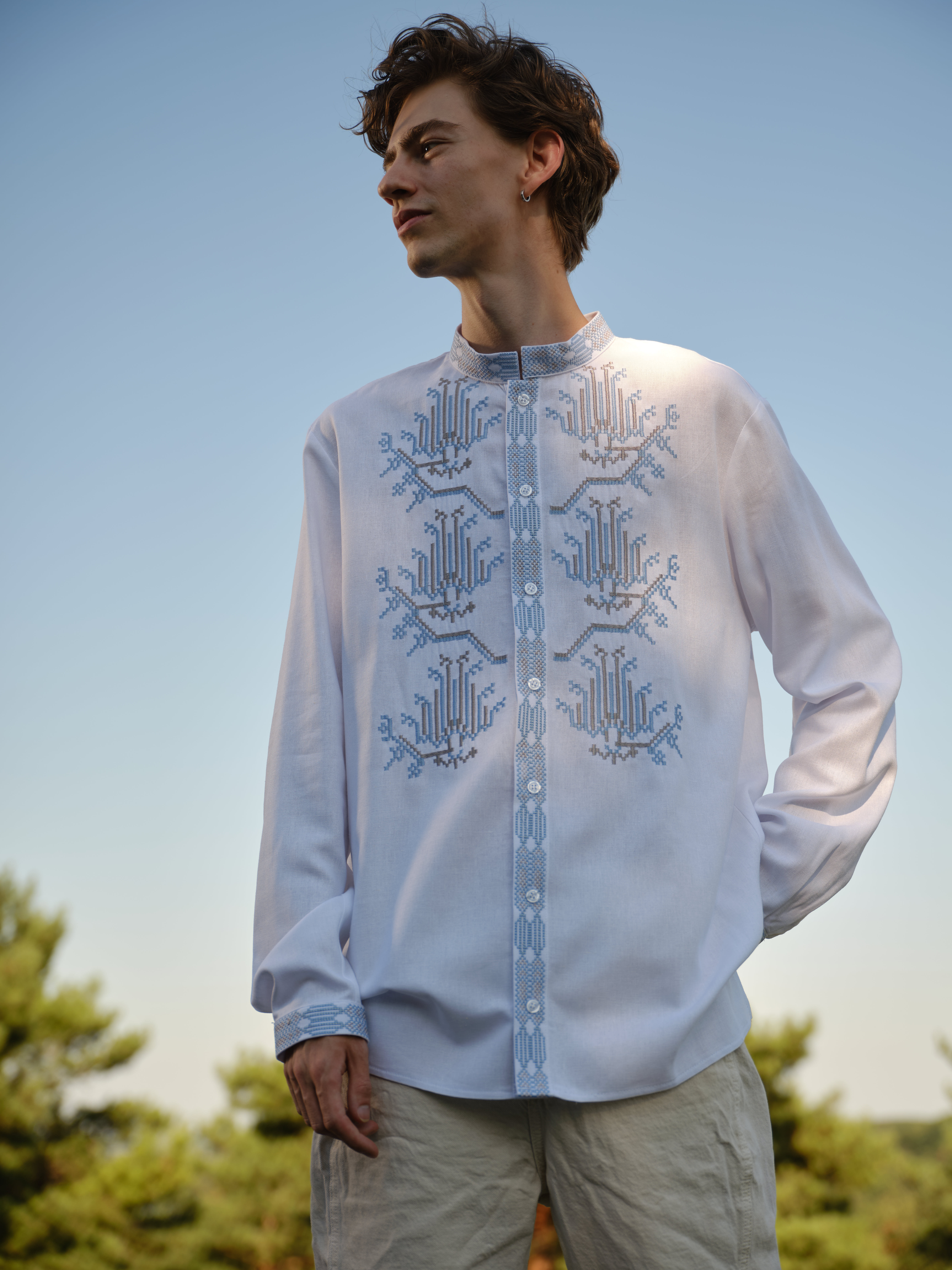 Картинка Вишиванка біла 