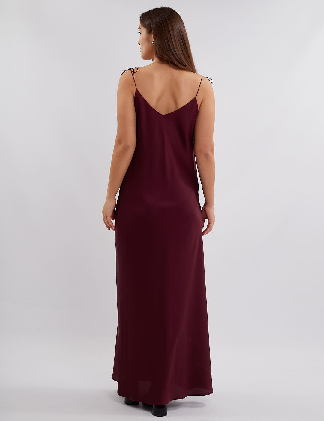 Картинка Сукня максі бордова