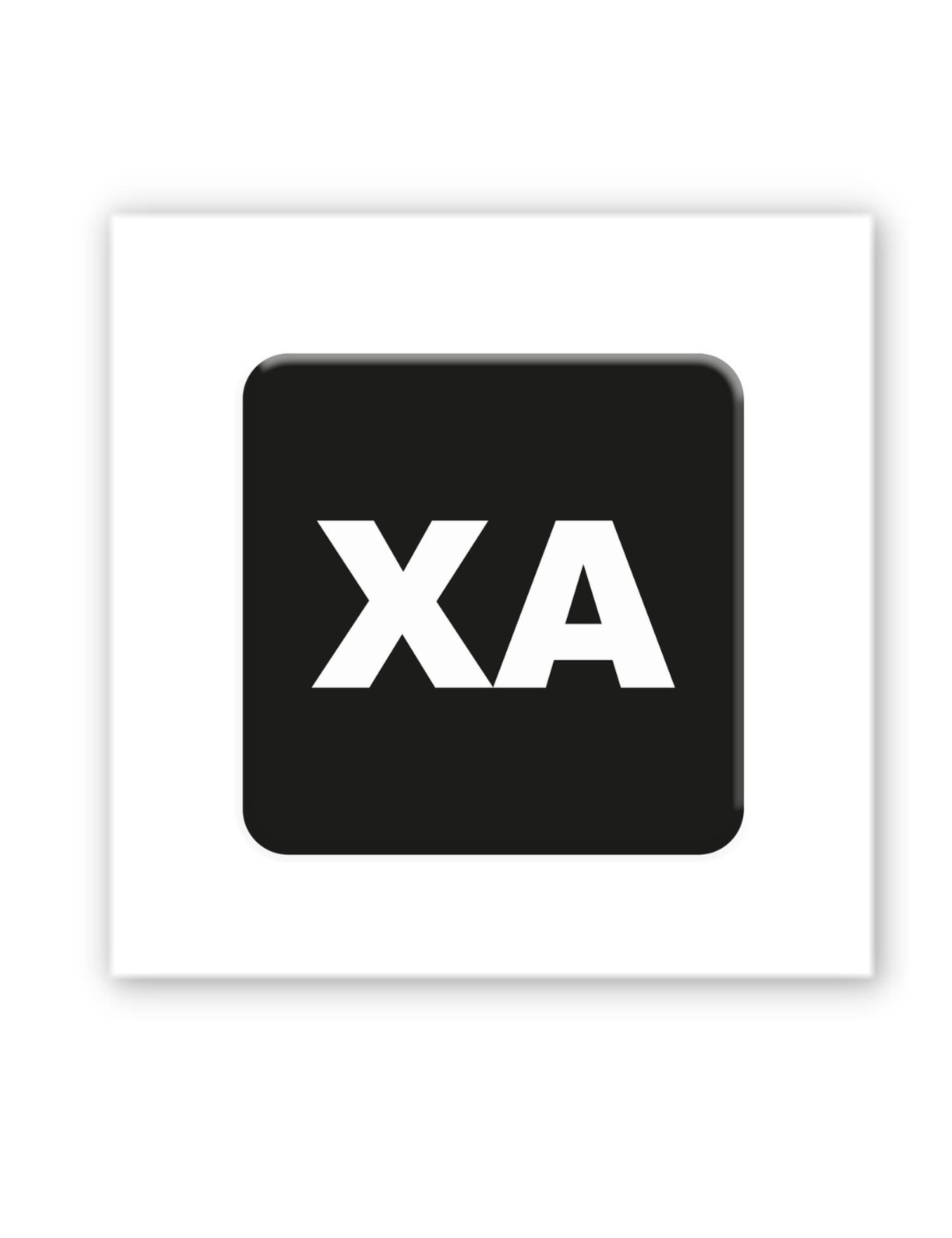 Картинка Об'ємна наліпка XA