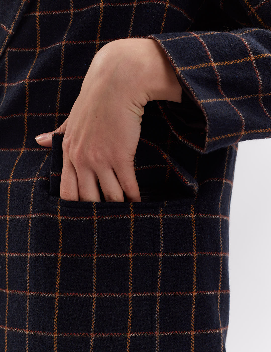 Картинка Піджак темно-синій з принтом