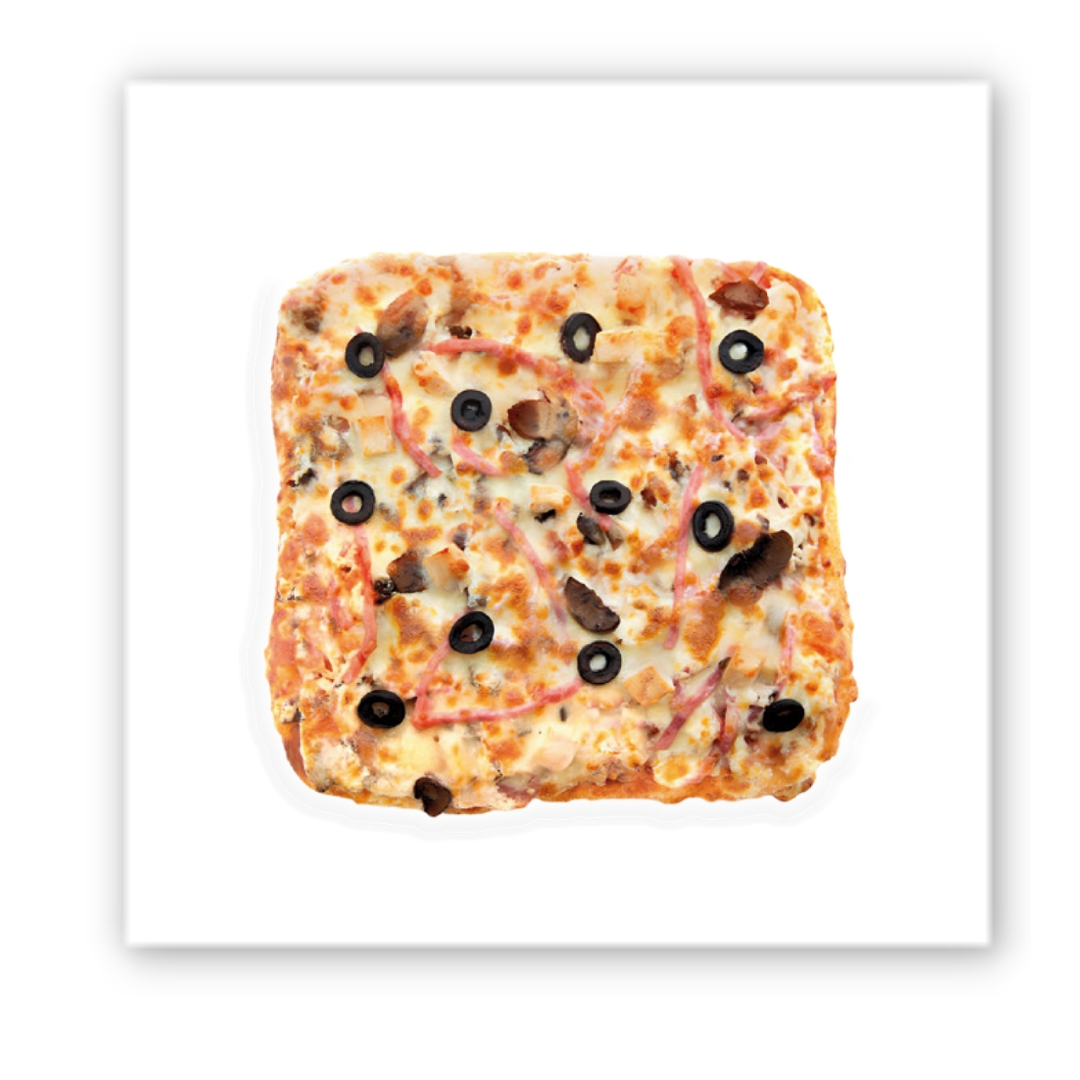 Картинка Об'ємна наліпка "PIZZA"