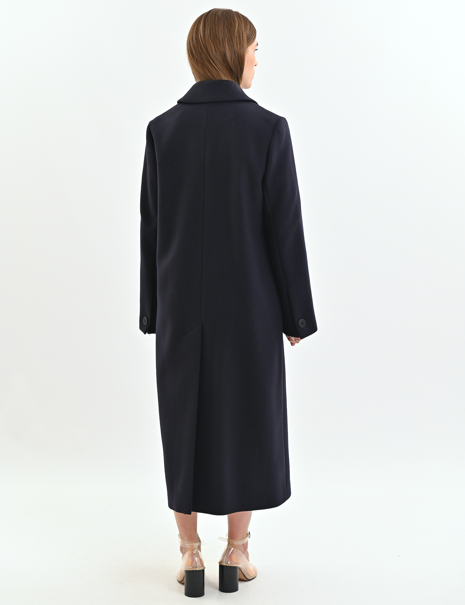 Картинка Пальто темно-синє