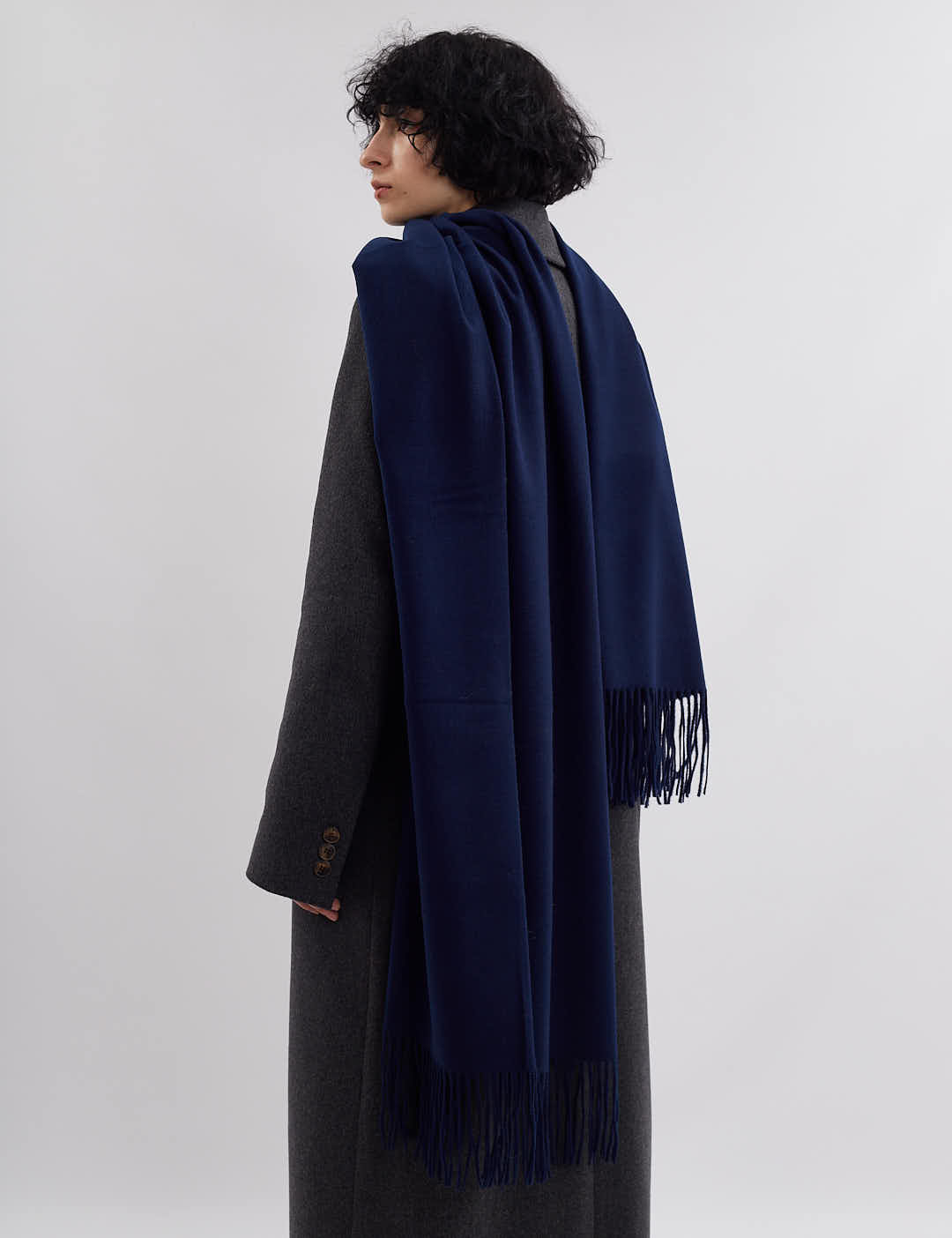 Картинка Шарф темно-синій