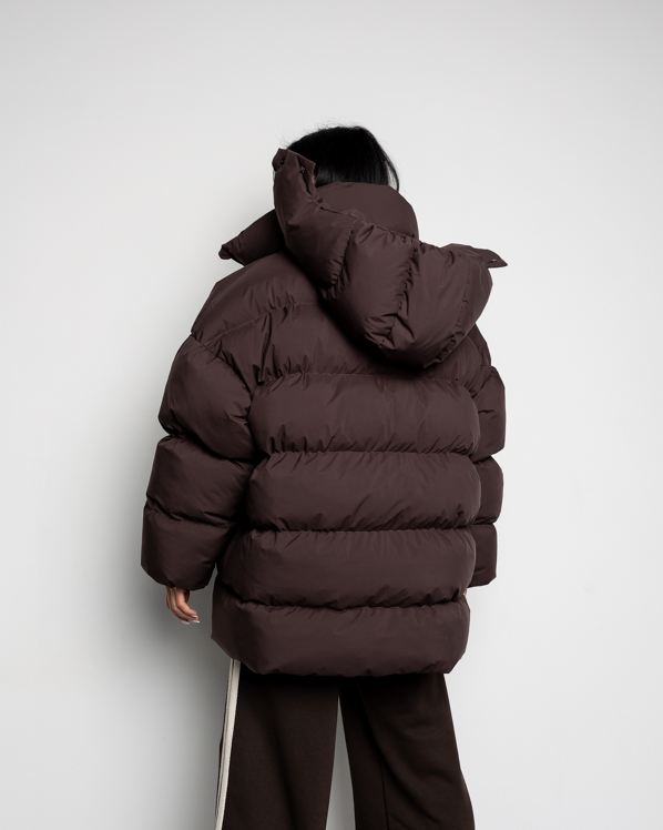 Картинка Пуховик коричневий