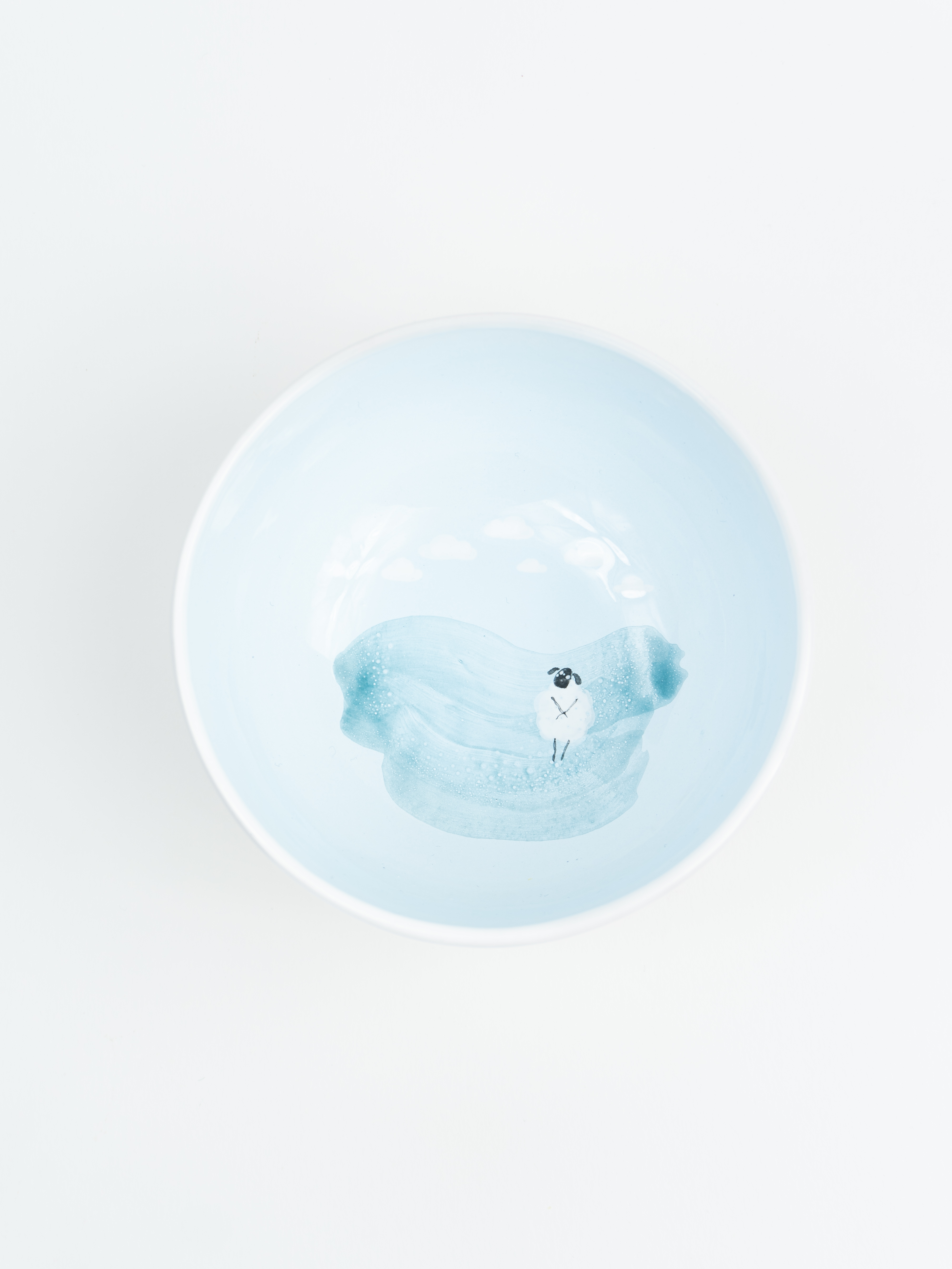 Картинка Салатник керамічний з принтом