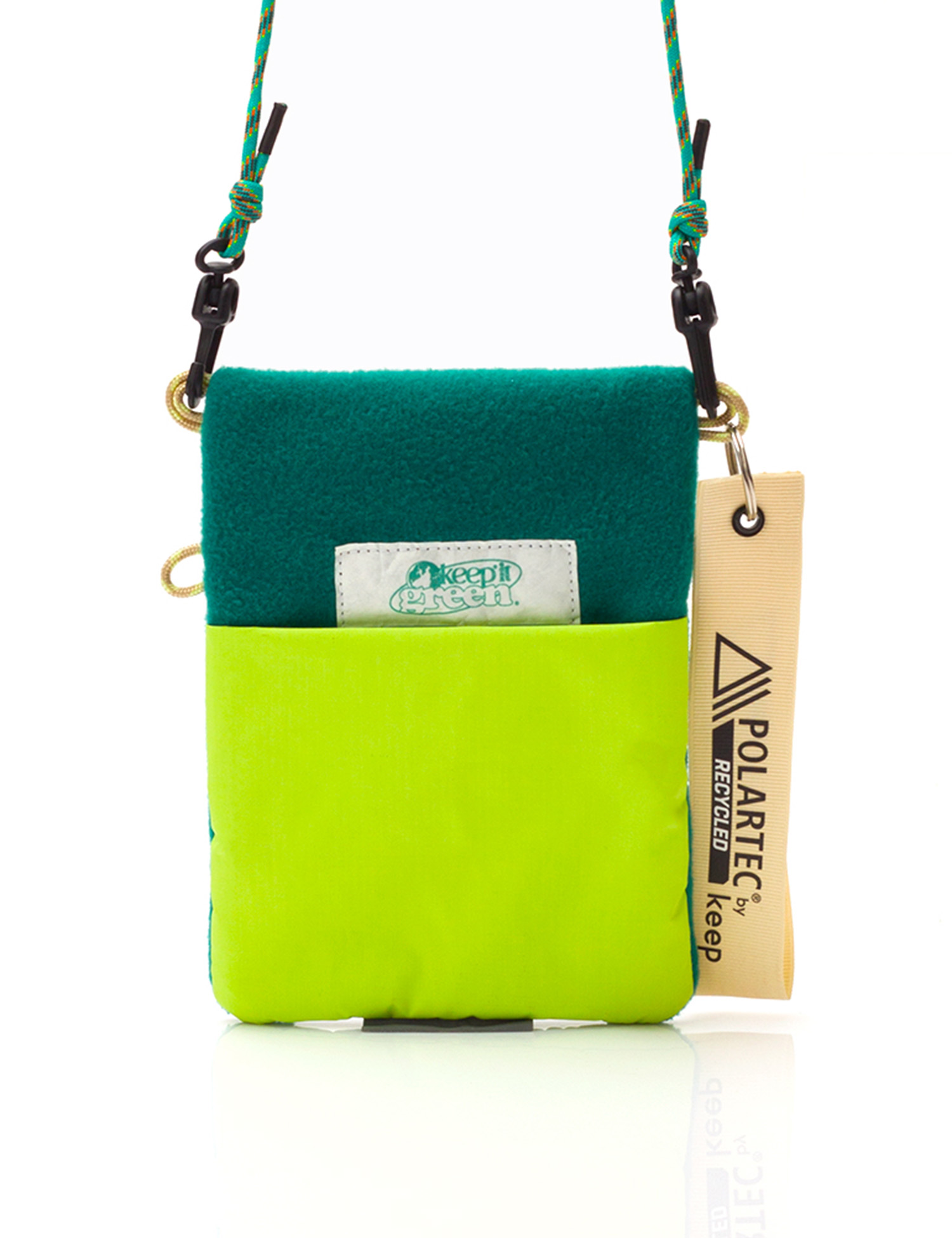 Картинка Сумка Слінг бег Фіорд міні зелена