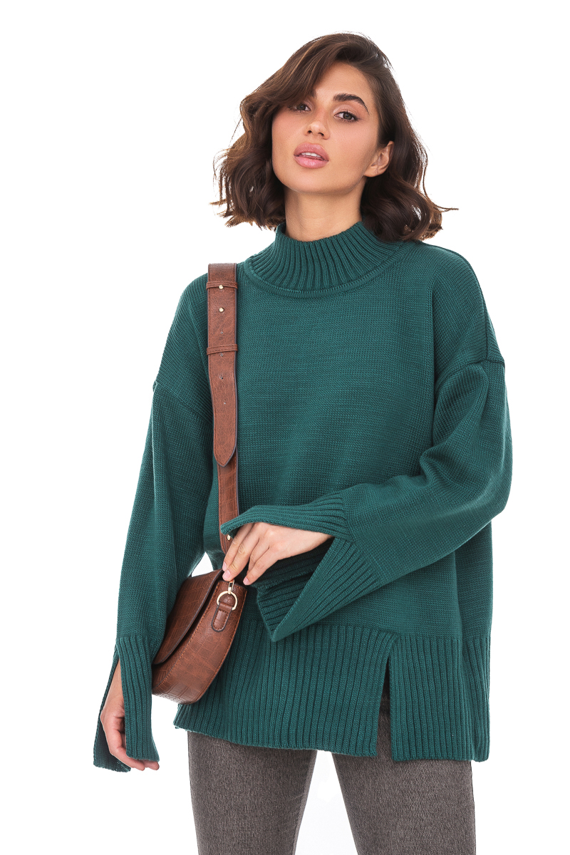 Картинка Светр темно-зелений