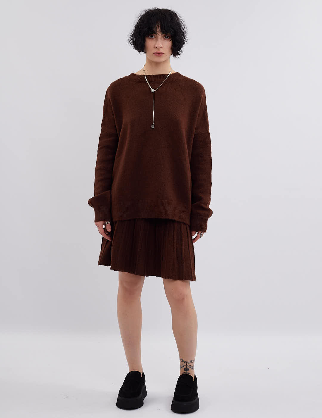 Картинка Костюм темно-коричневий